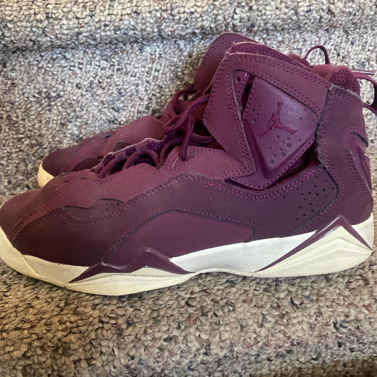 Jordan true flight bordeaux on sale