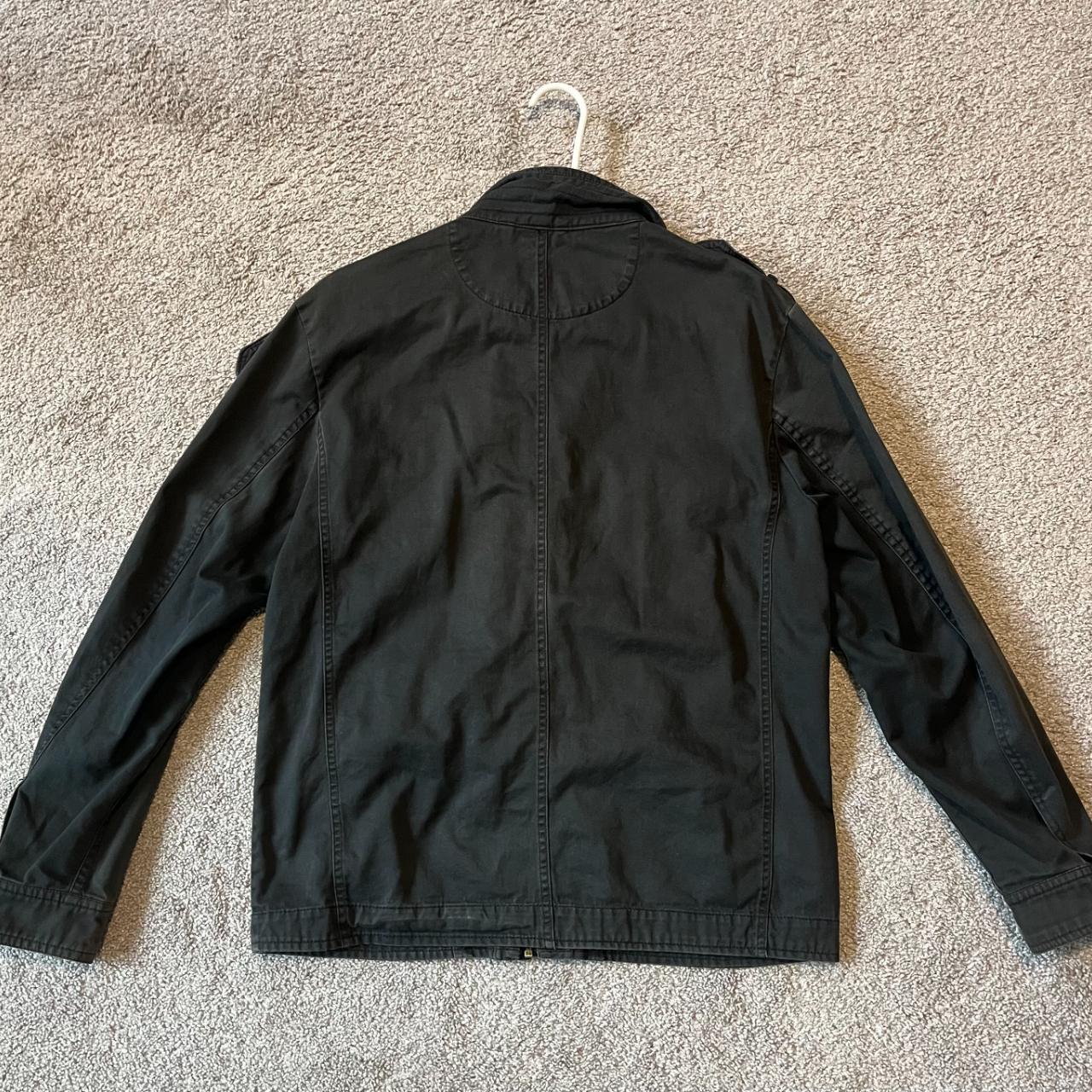 Faded glory black clearance jacket