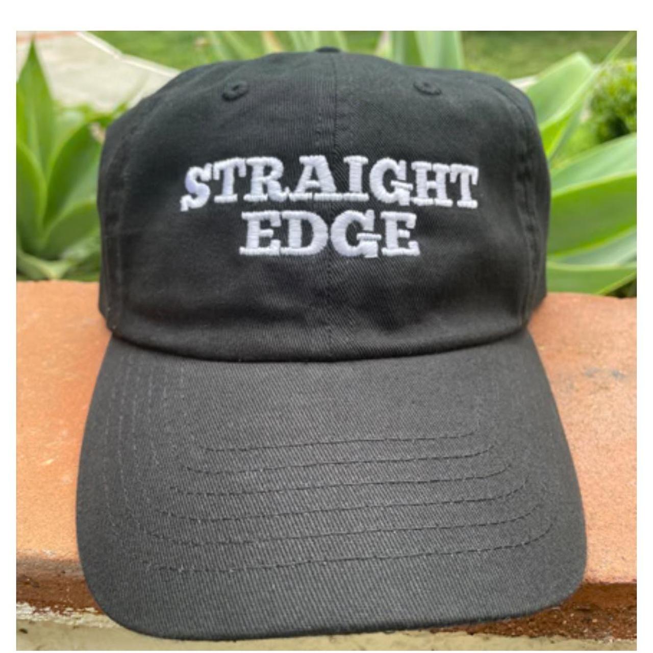 Straight edge dad hat. For the straight edge kid in... Depop