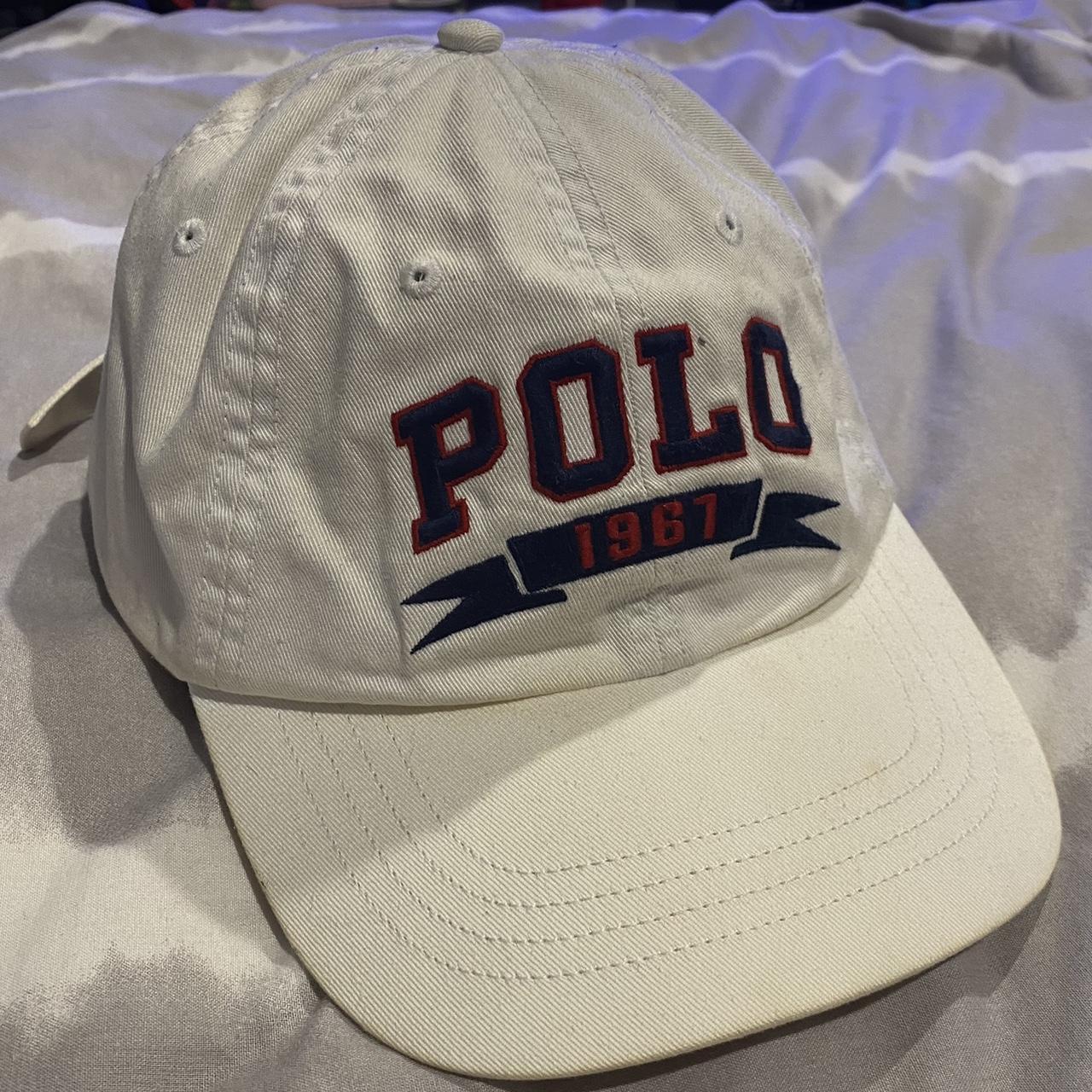 Polo hat worn a handful of times no holes or rips - Depop