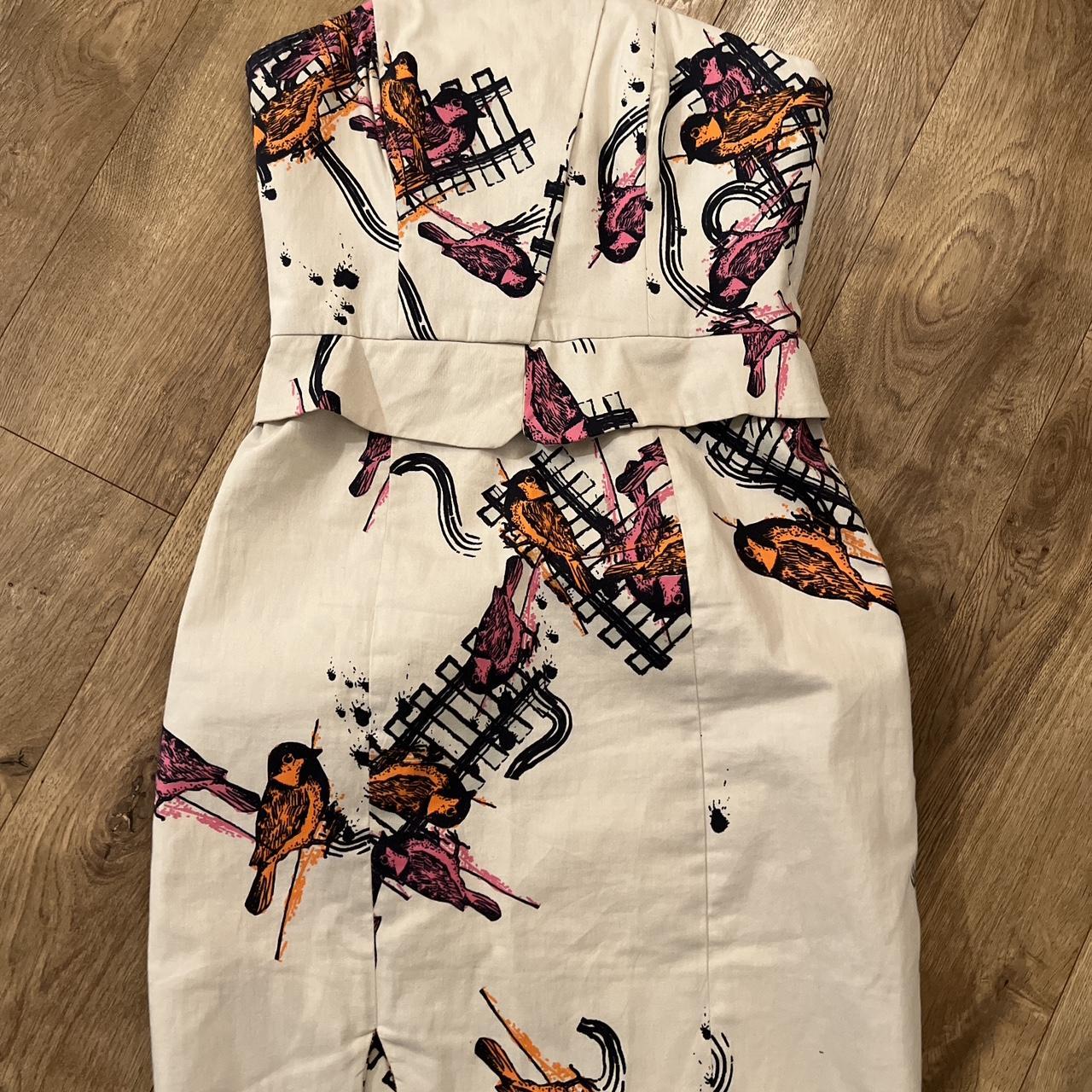 Anthropologie bird dress best sale