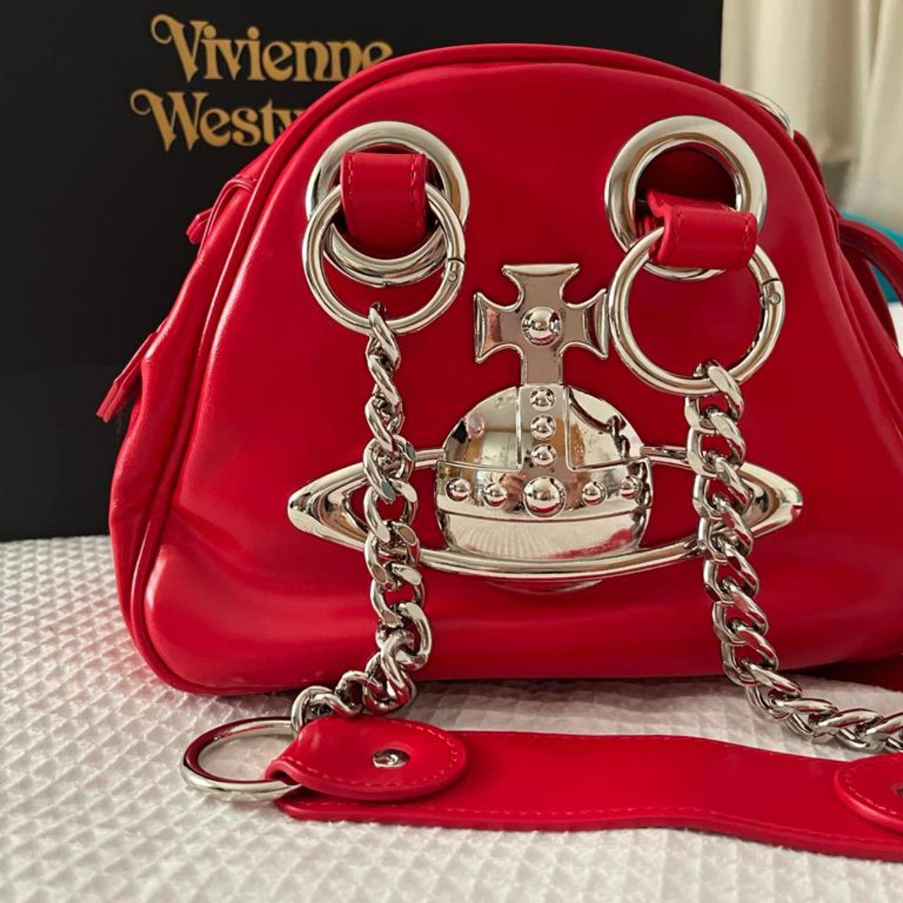 Vivienne Westwood BONDAGE YASMINE BAG 赤 Vivienne Westwood BONDAGE YASMINE BAG 赤 - メルカリ