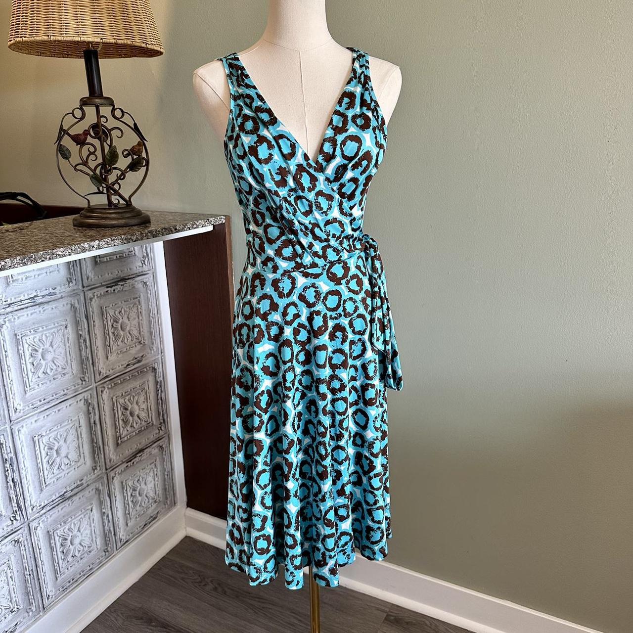 Leopard print wrap dress Gorgeous leopard Depop