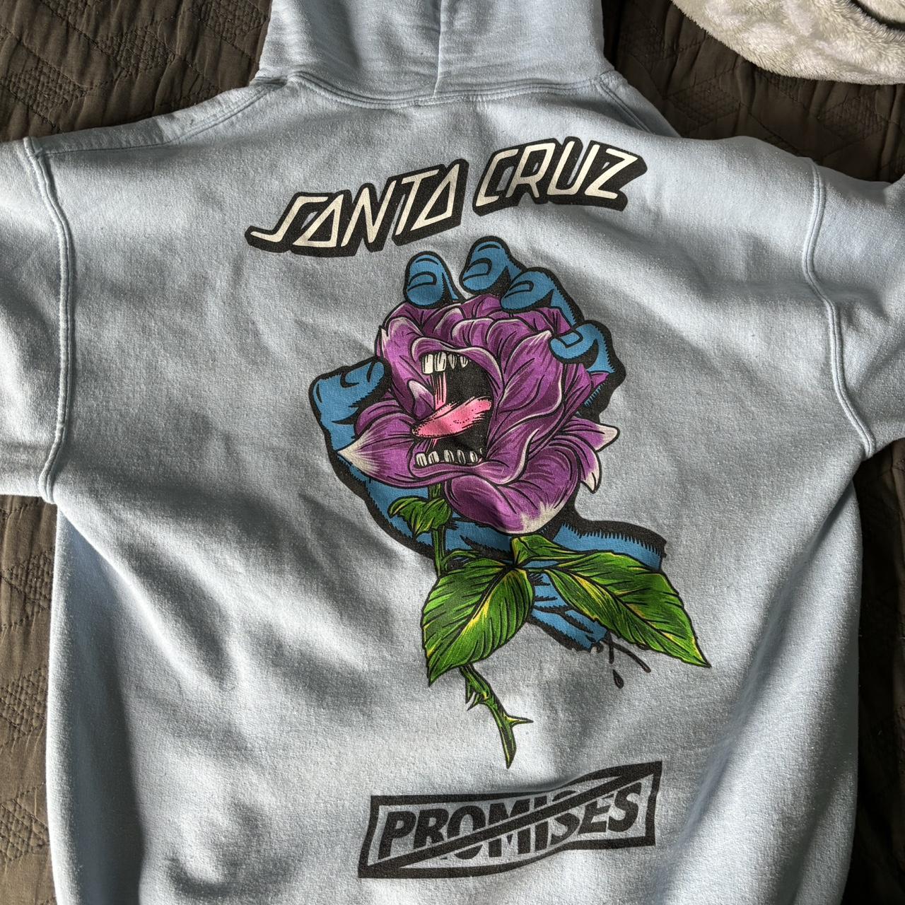 Santa cruz best sale rose hoodie