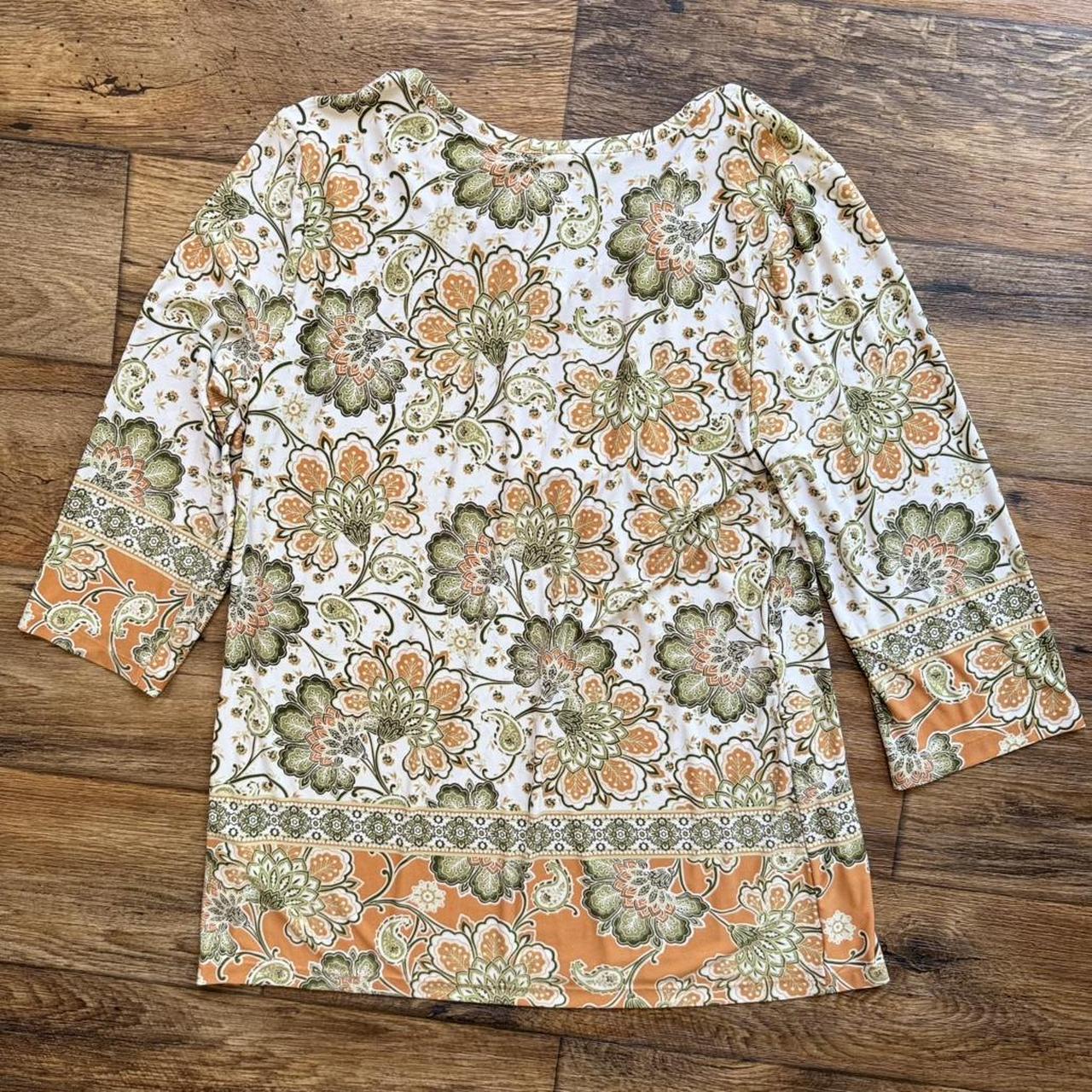 Ruby Rd. Women's Blouse - Multi/Cream - M – Ruby … - image 5