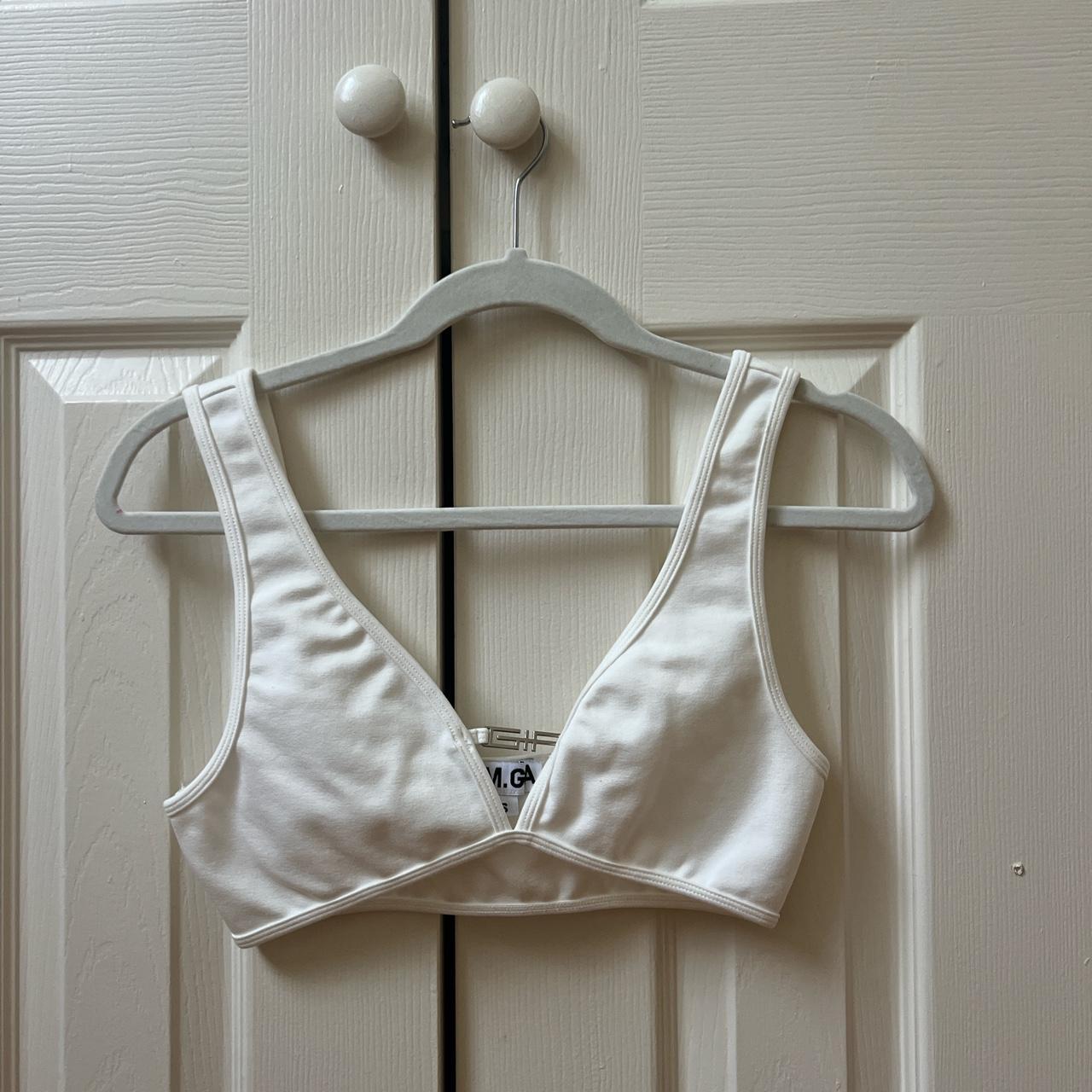 White I.AM.GIA lucid top, size small. This top has... - Depop