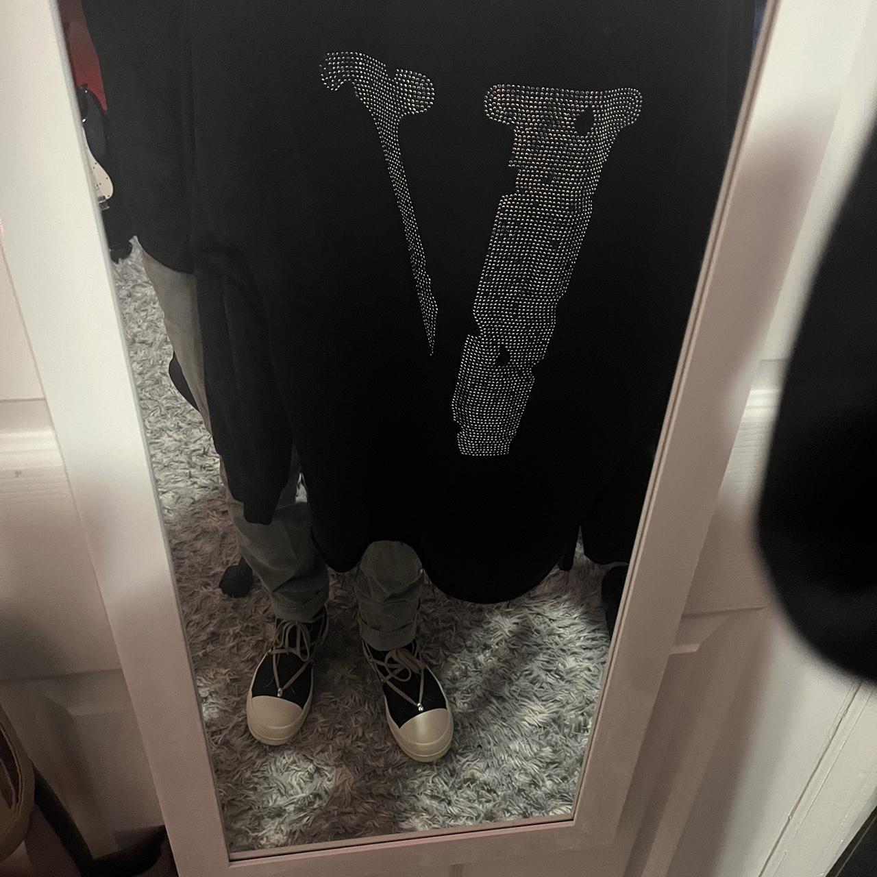 Authentic v lone friends studded hoodie. Im trying. Depop