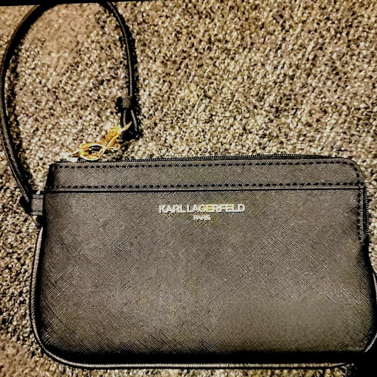 Karl lagerfeld wristlet sale