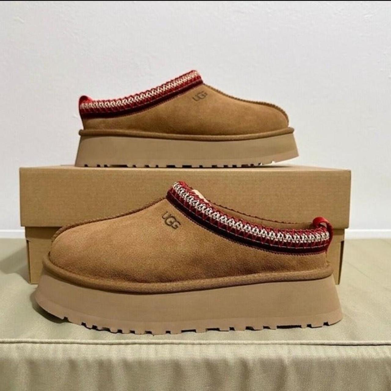 UGG Tazz Chestnut size 8 - Depop