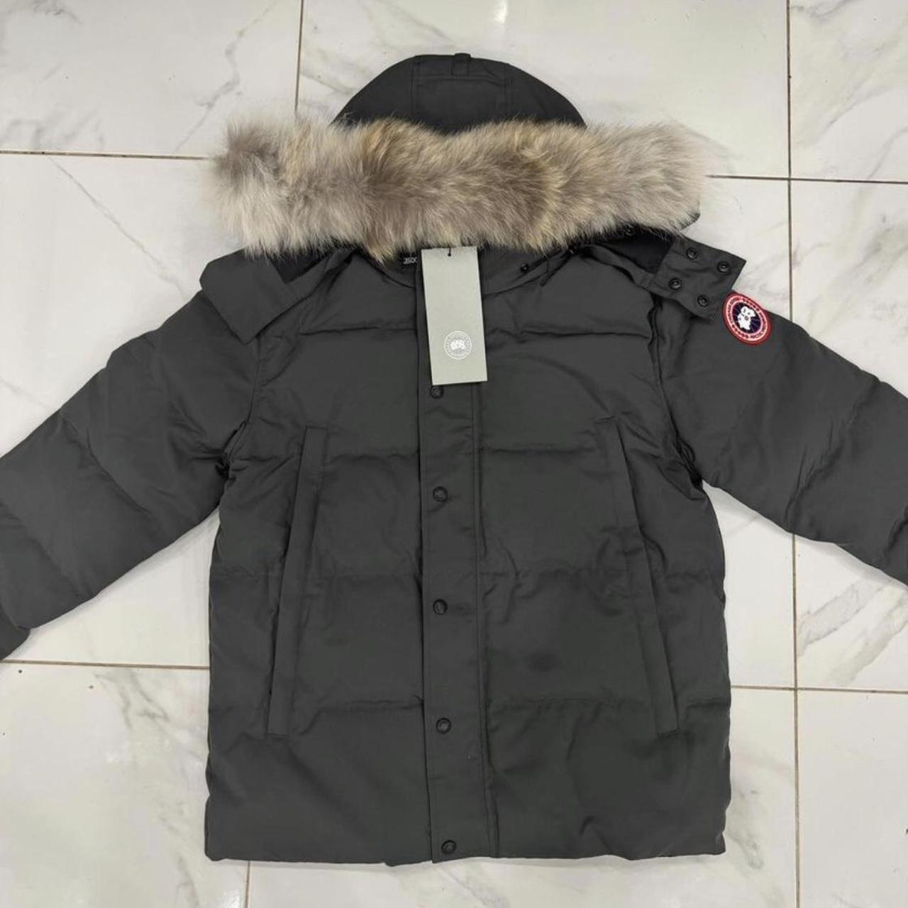 Canada Goose Wyndham Parka (Grey) Brand New &... - Depop