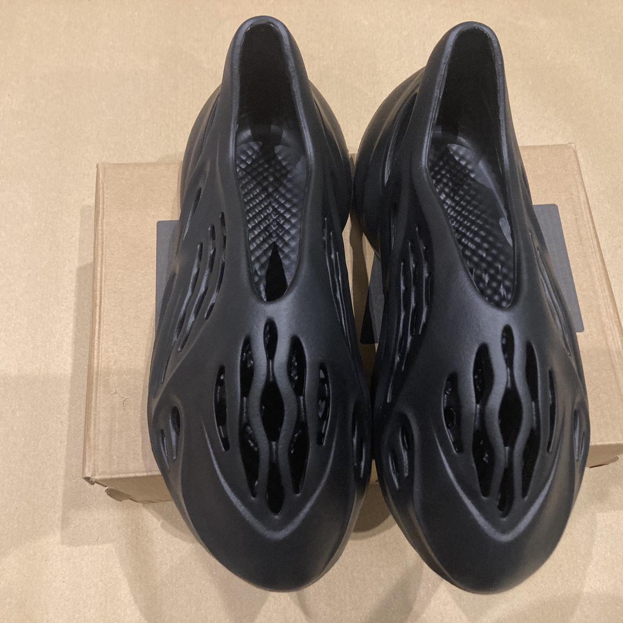 yeezy black foam runners