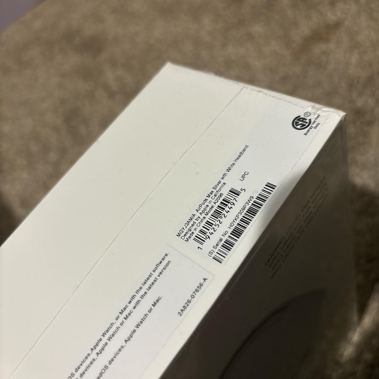 Brand New Apple AirPod Maxs (Silver) Still Sealed In... - Depop