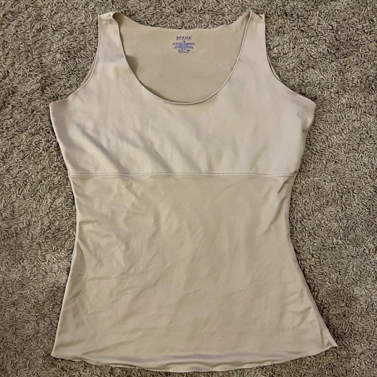 Spanx shapewear tank size 1X in good condition from - Depop