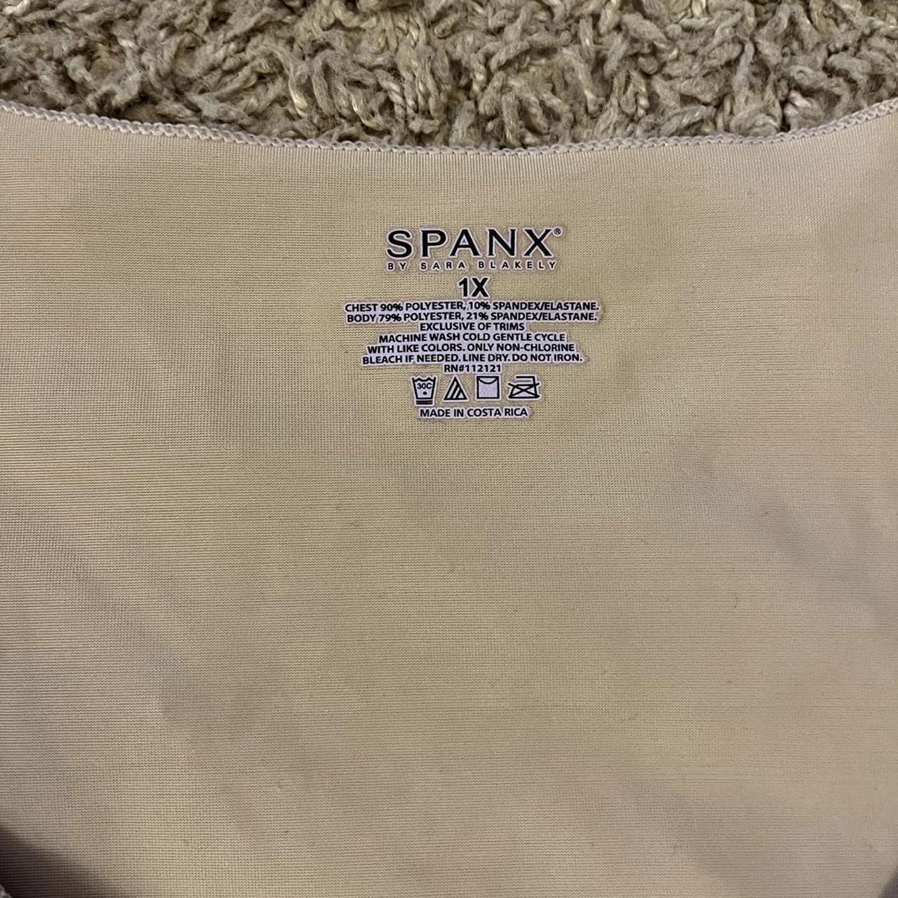 Spanx shapewear tank size 1X in good condition from - Depop