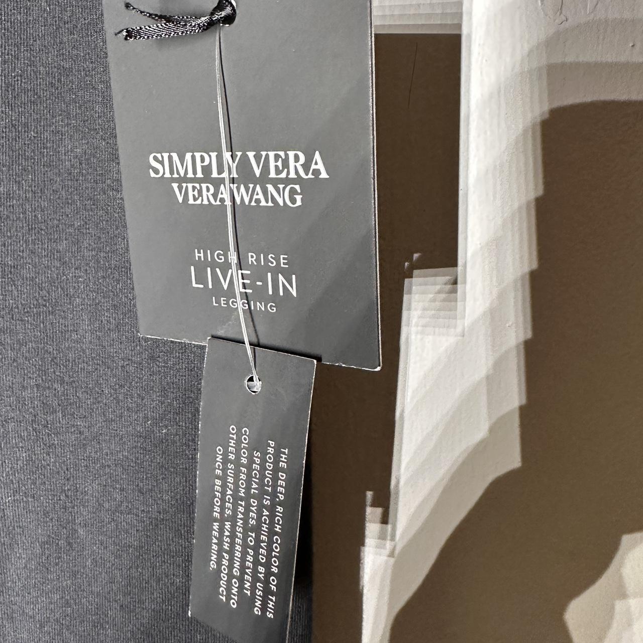 Simply Vera Vera Wang Live-In High Rise Fashion Legging