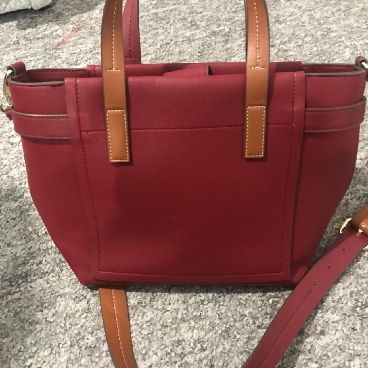 Jasper conran burgundy on sale bag