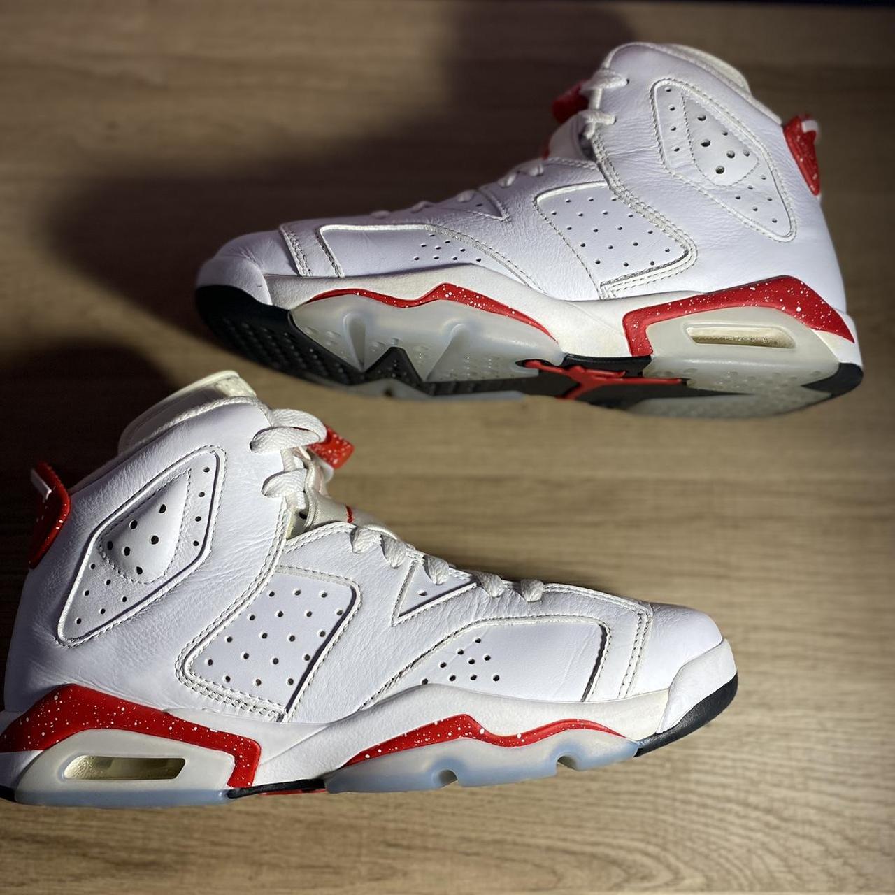 Jordan 6 red Oreo top size 7Y