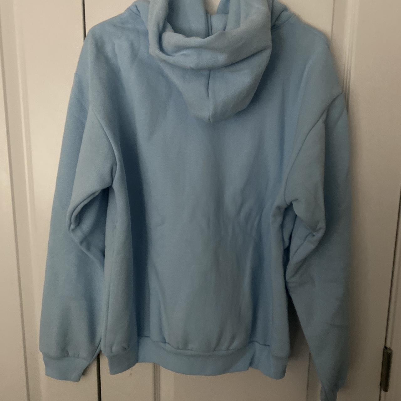 Sp5der sky blue hoodie size medium Brand new Taken... - Depop