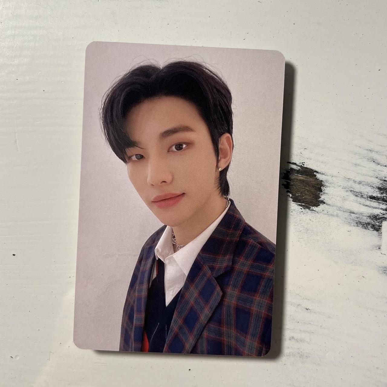 Stray Kids Hyunjin Christmas EveL Photo Card :)... - Depop