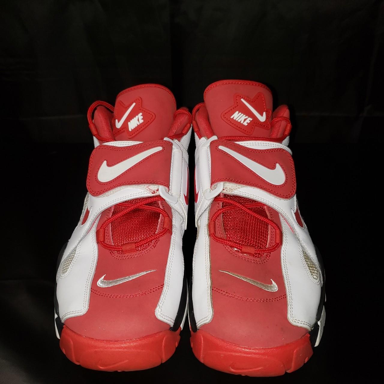 nike air barrage high red