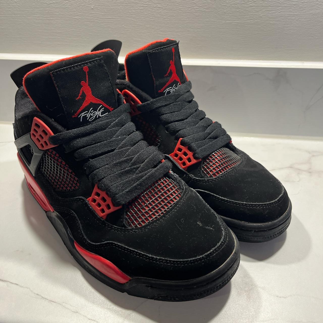 Jordan 4 red thunders - Depop