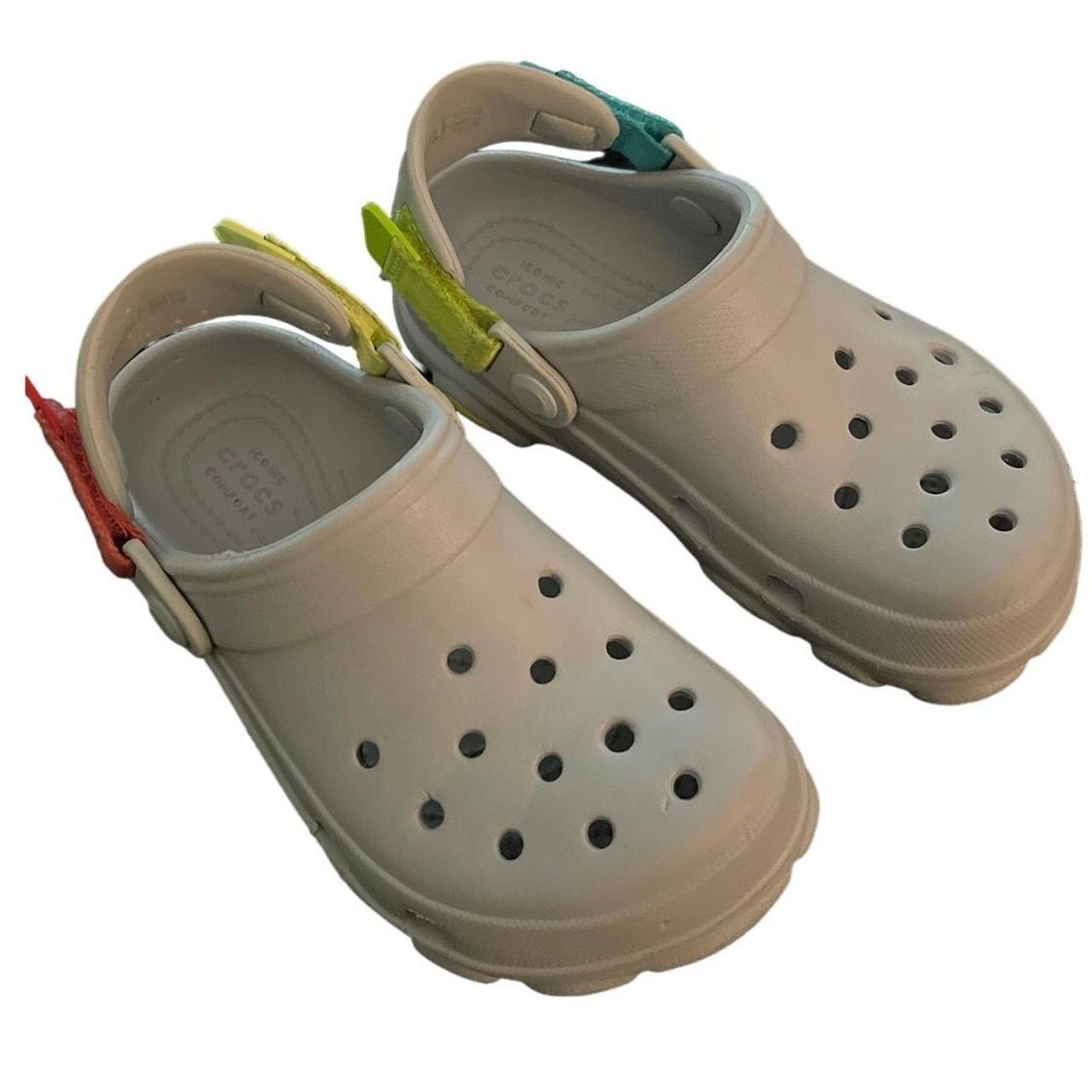 Velcro crocs hotsell