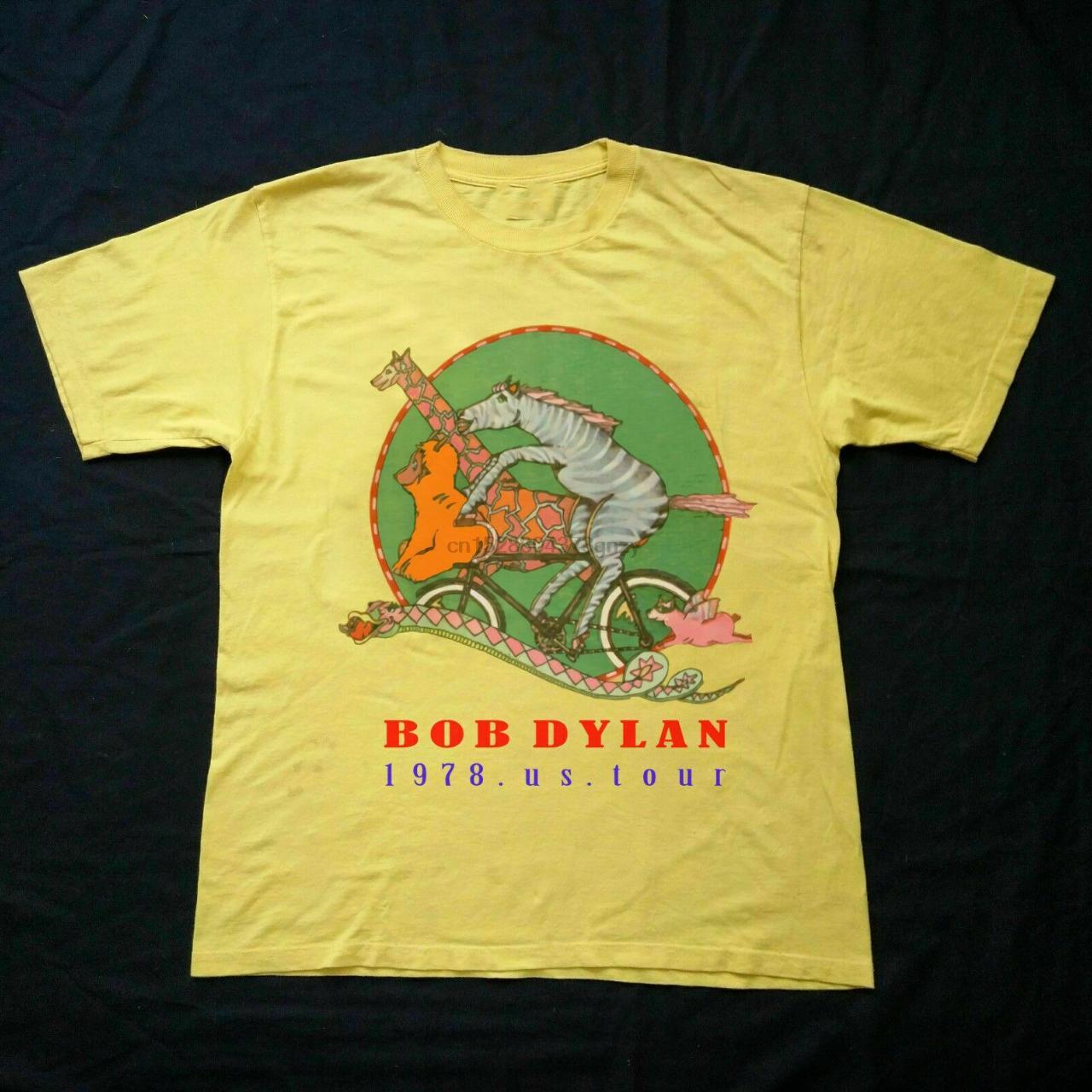 bob dylan 1978 tour t shirt