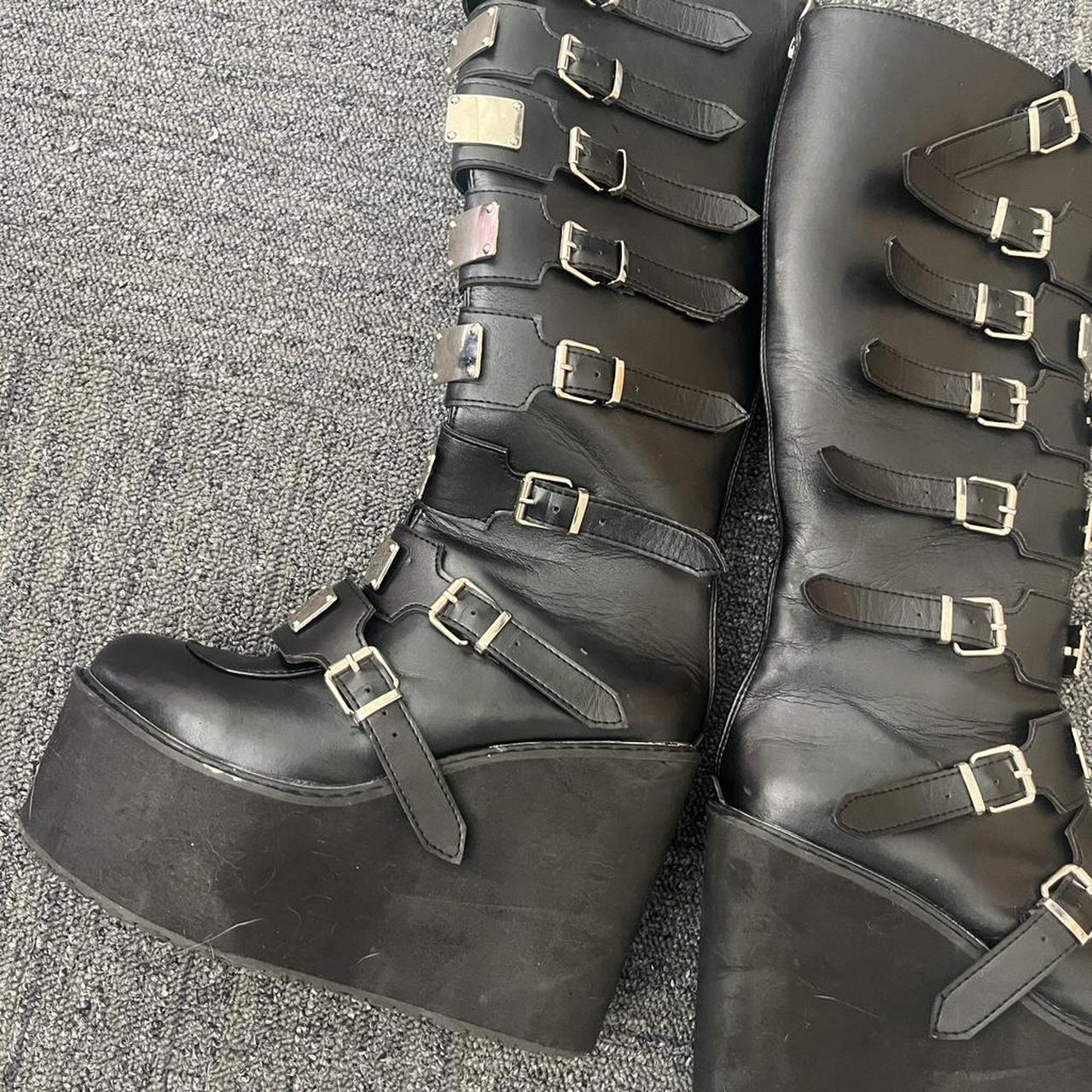 Demonia Women's Boots - Black - US 8.5 – Swing 81… - image 2