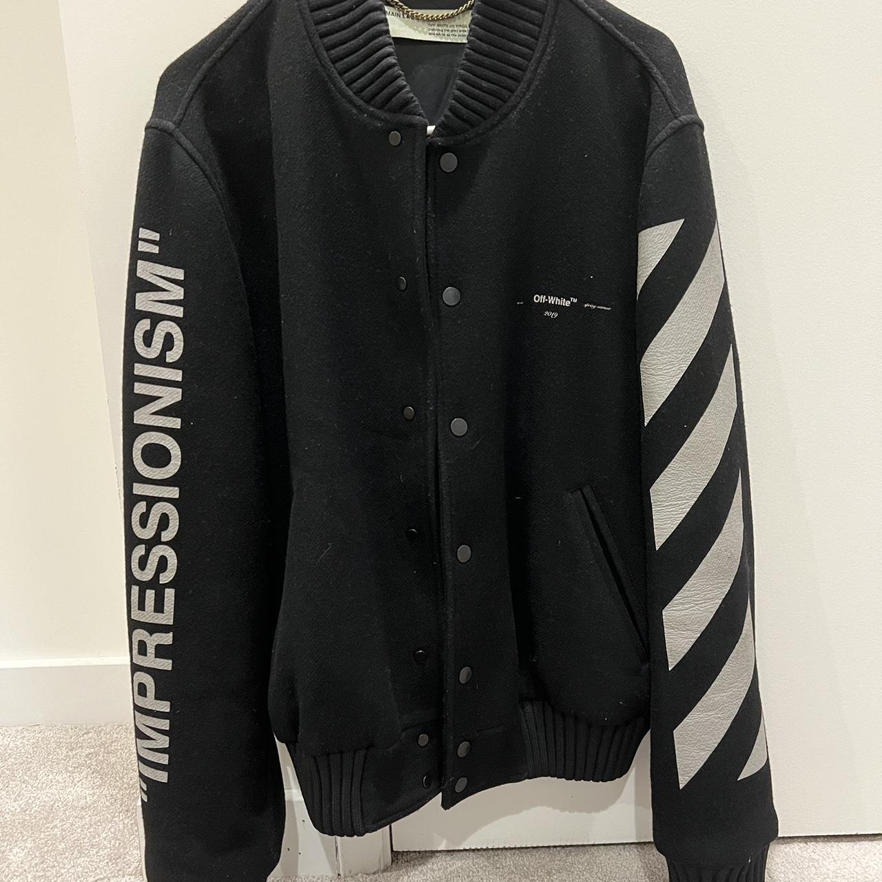 Off-white Diag Green Man Impressionism