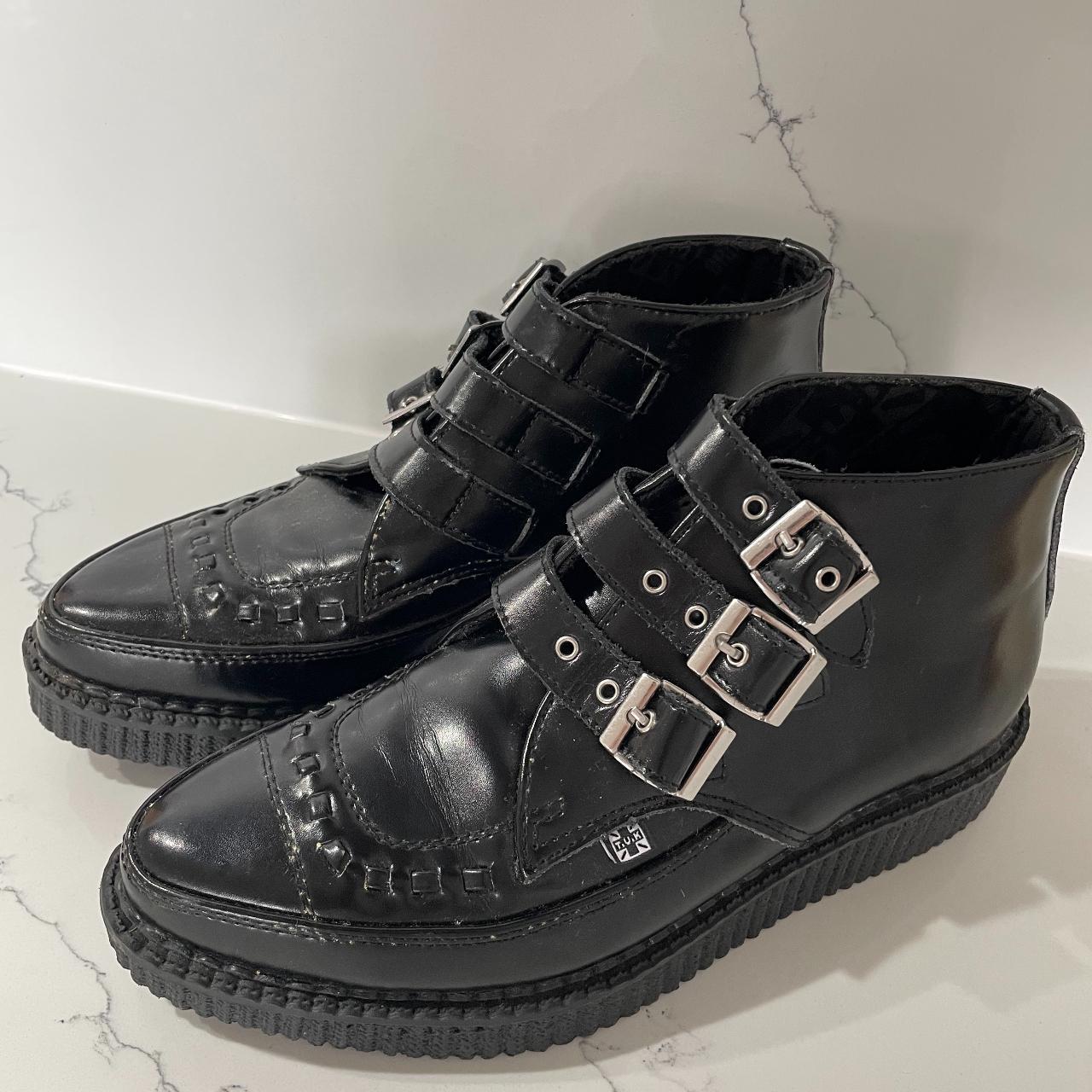 "TUK Footwear" UNISEX creepers. Leather upper. 3... Depop