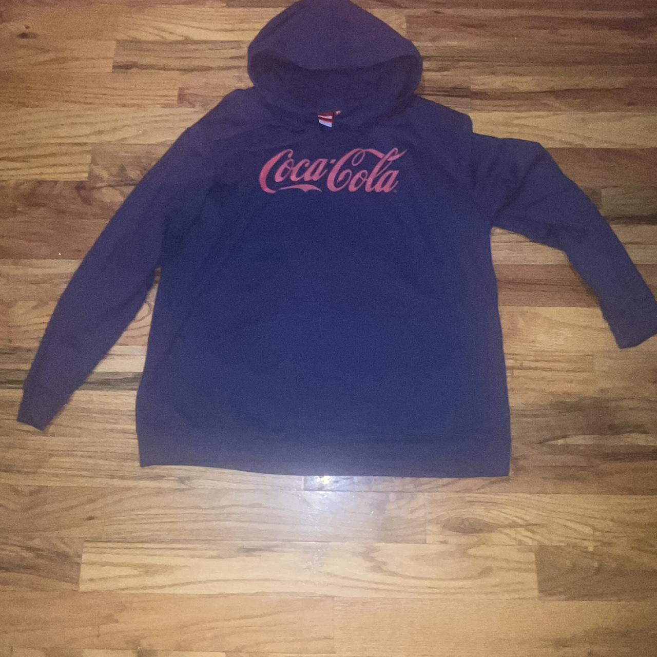 Coca Cola hoodie Very nice Size xxl Depop