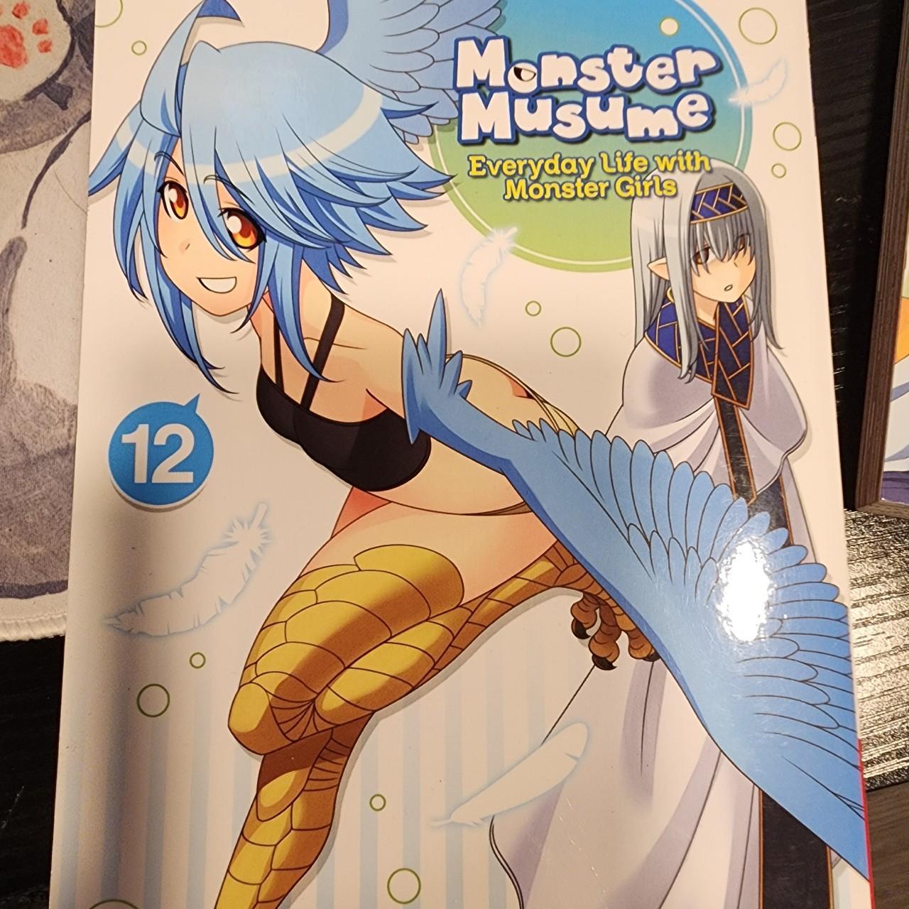 monster musume manga book lot vol 2, 3, 8, 10,... - Depop