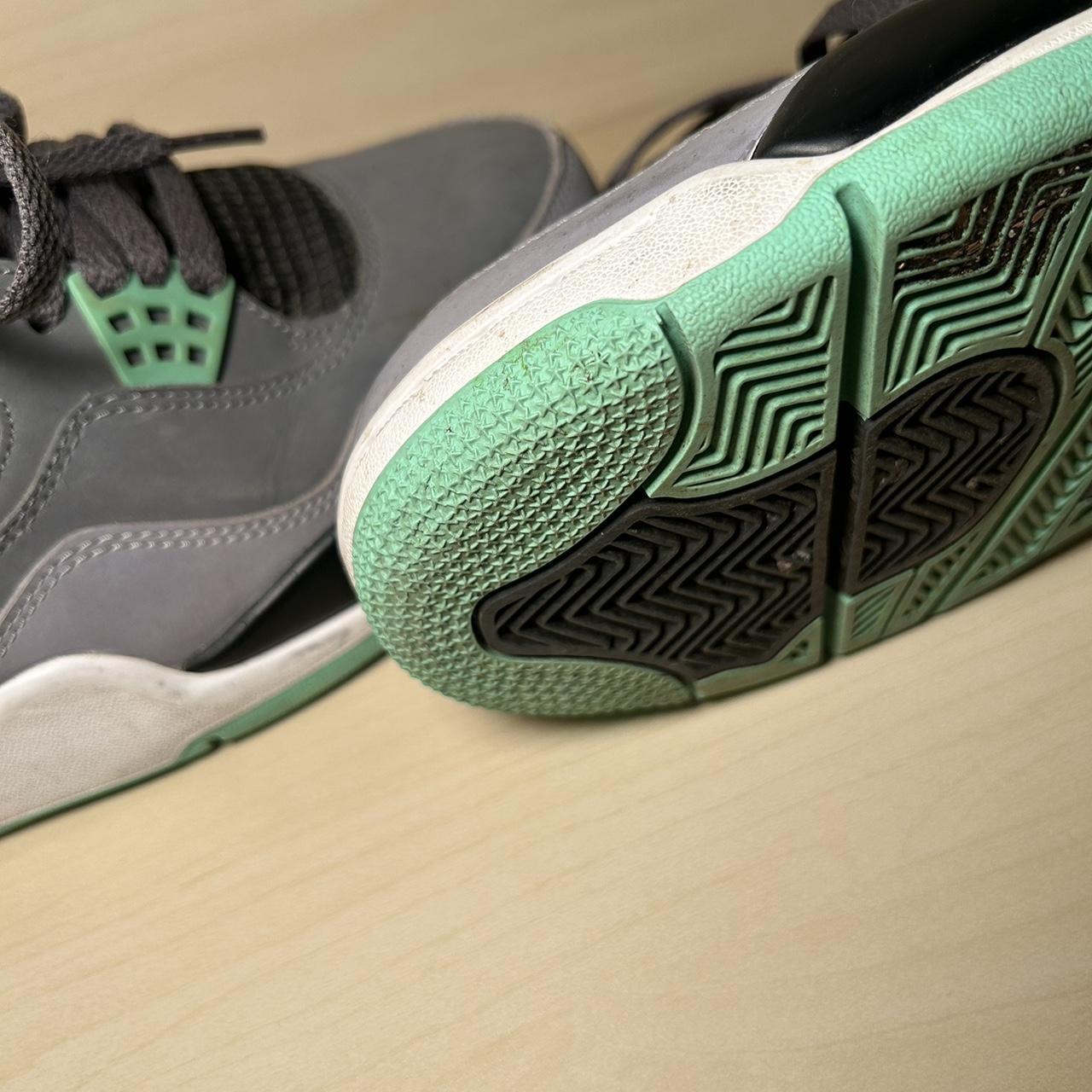 jordan 4 green glow size 11