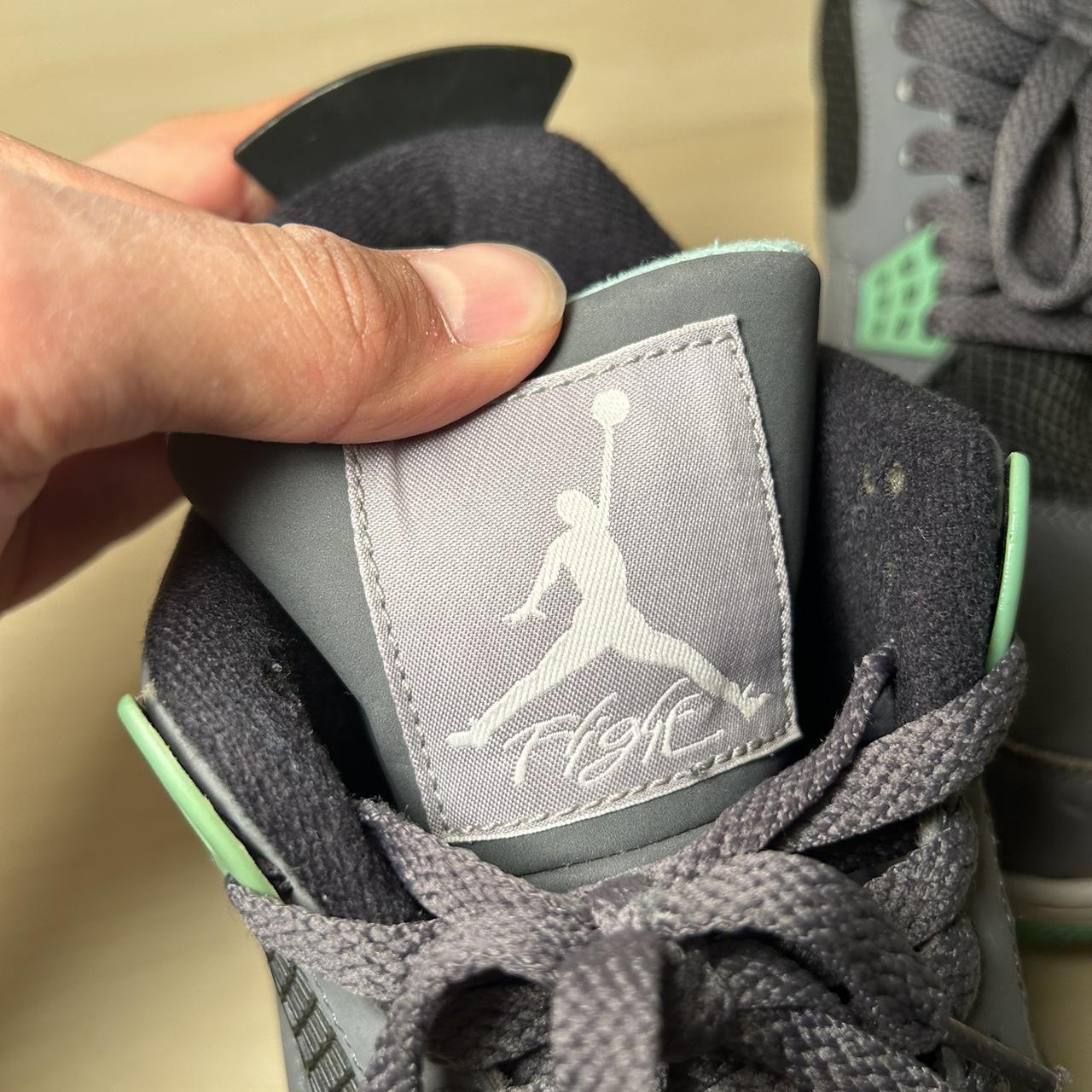jordan 4 green glow size 11