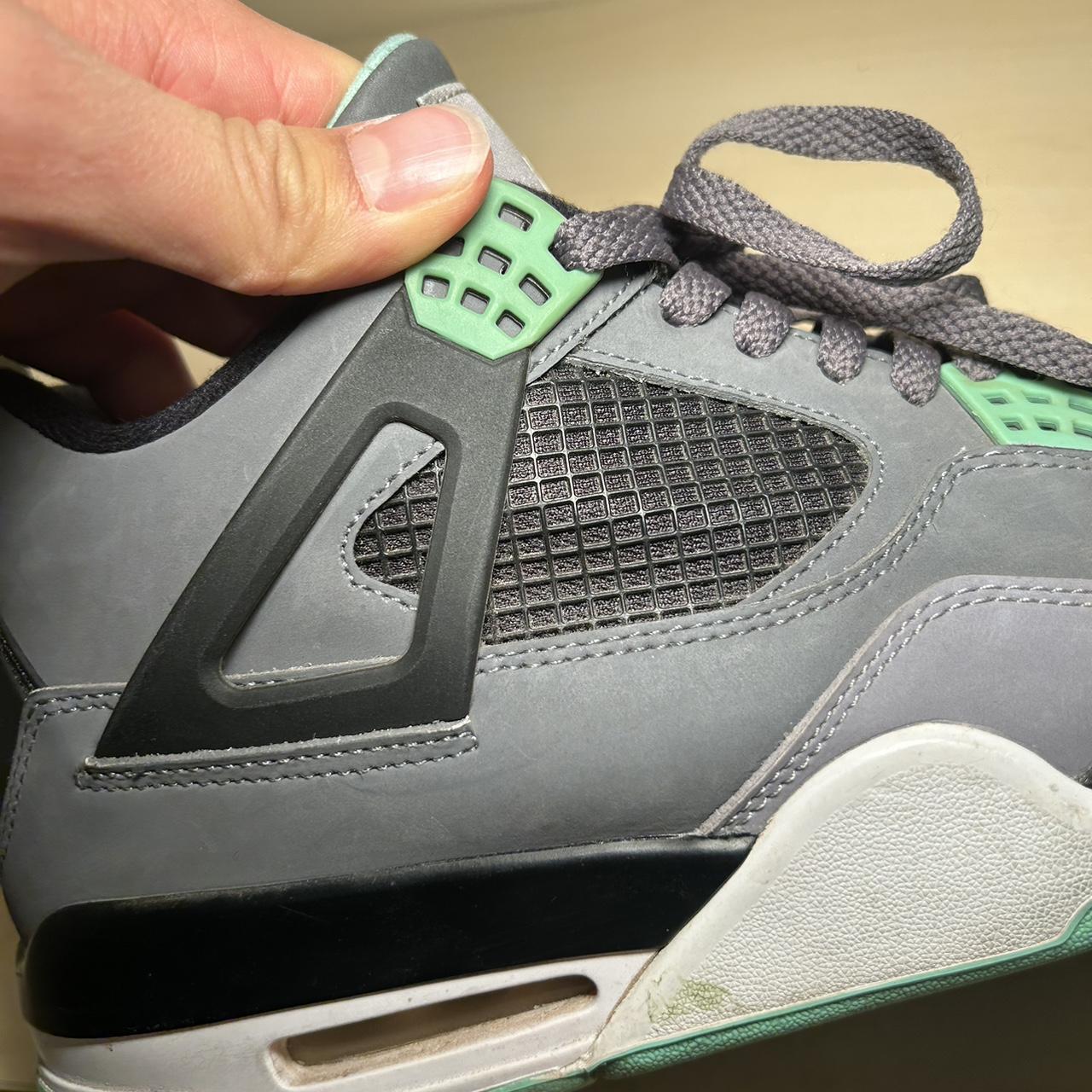 jordan 4 green glow size 11