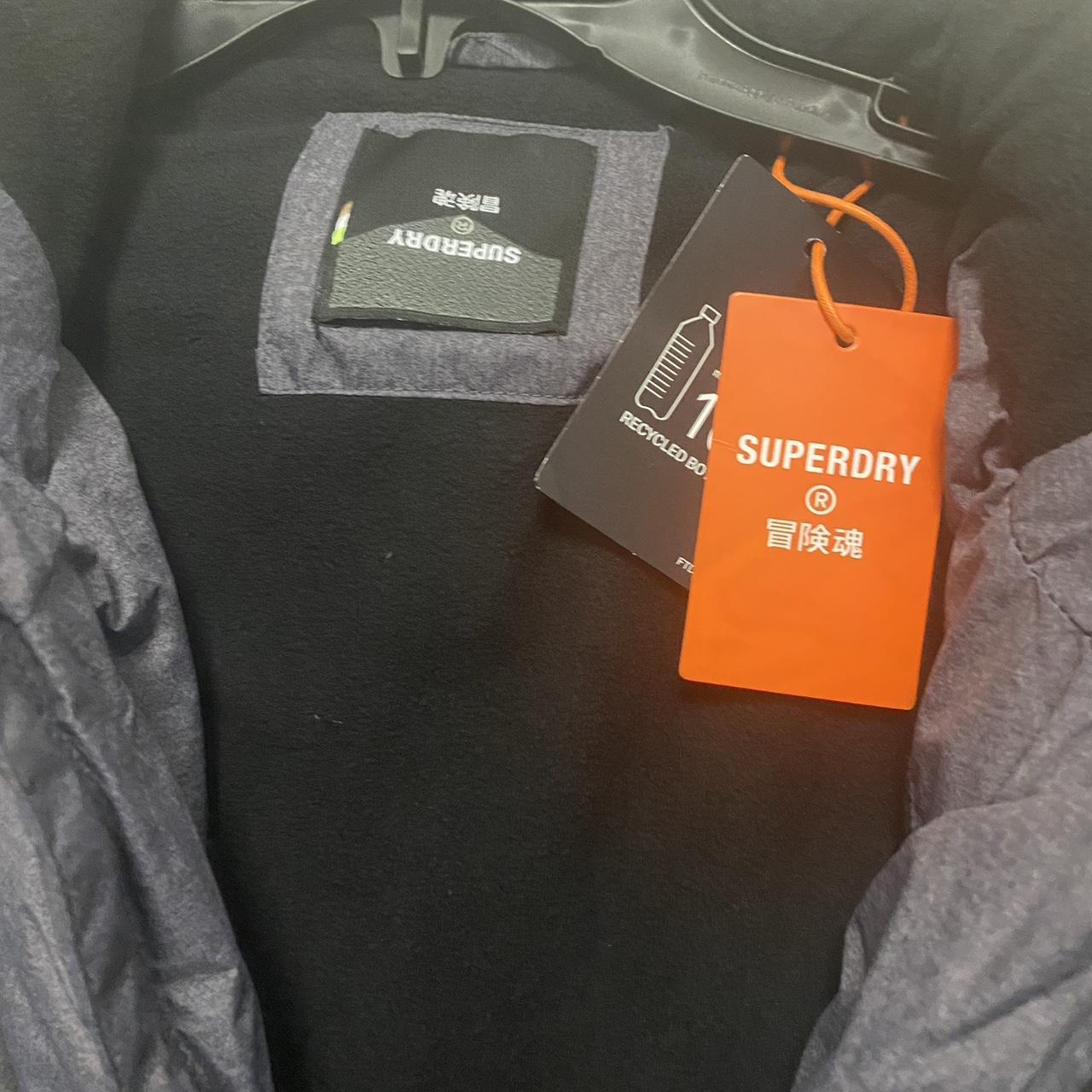 NWT Superdry Sports Puffer Hooded Jacket Depop