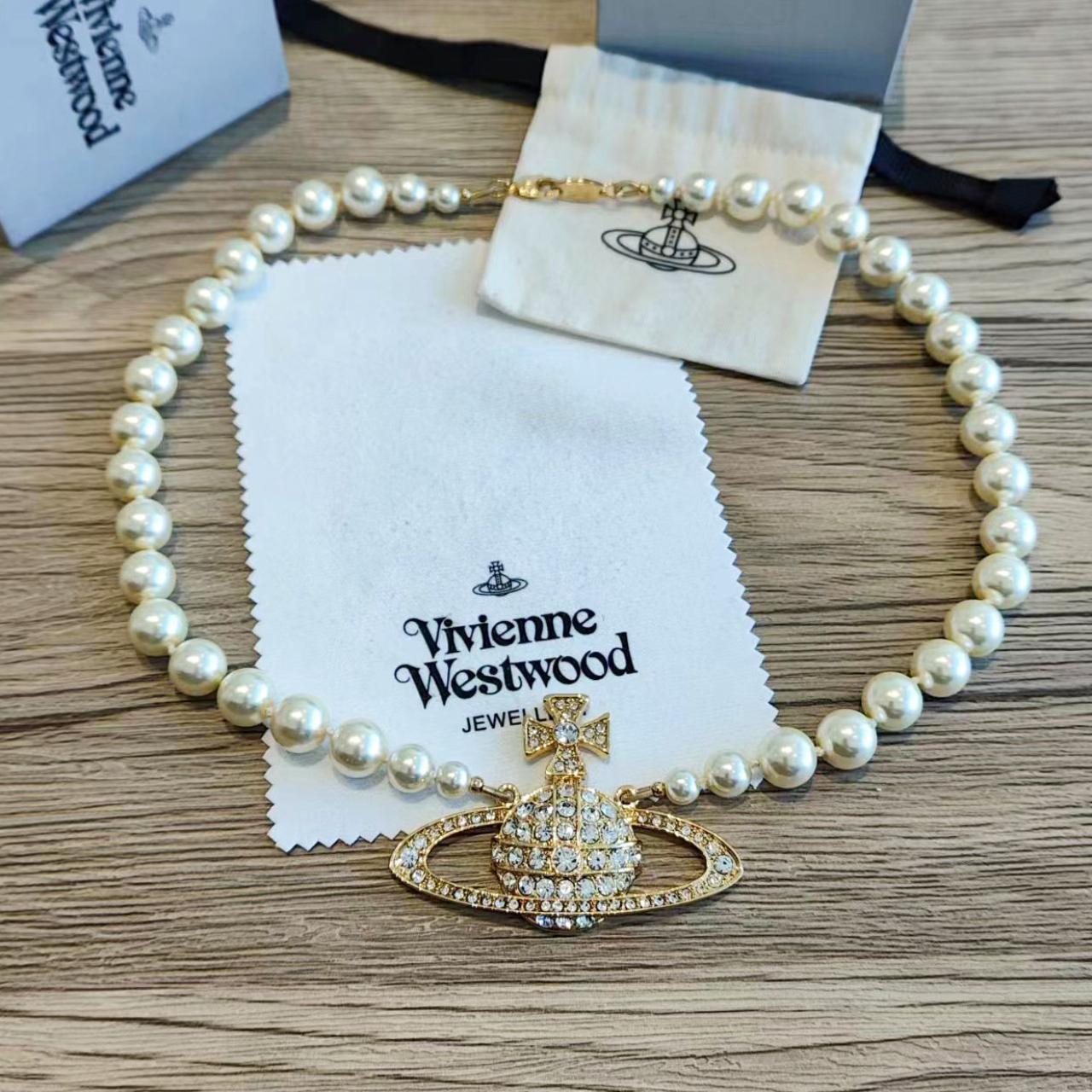 Vivienne Westwood Necklace The necklace is made up... - Depop
