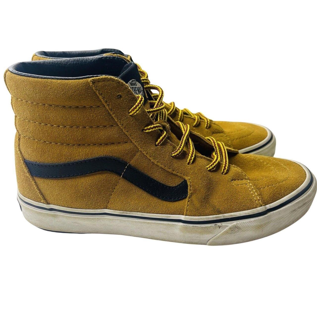 Vans SK8 Hi Suede High Top Sneakers Shoes Wheat Depop