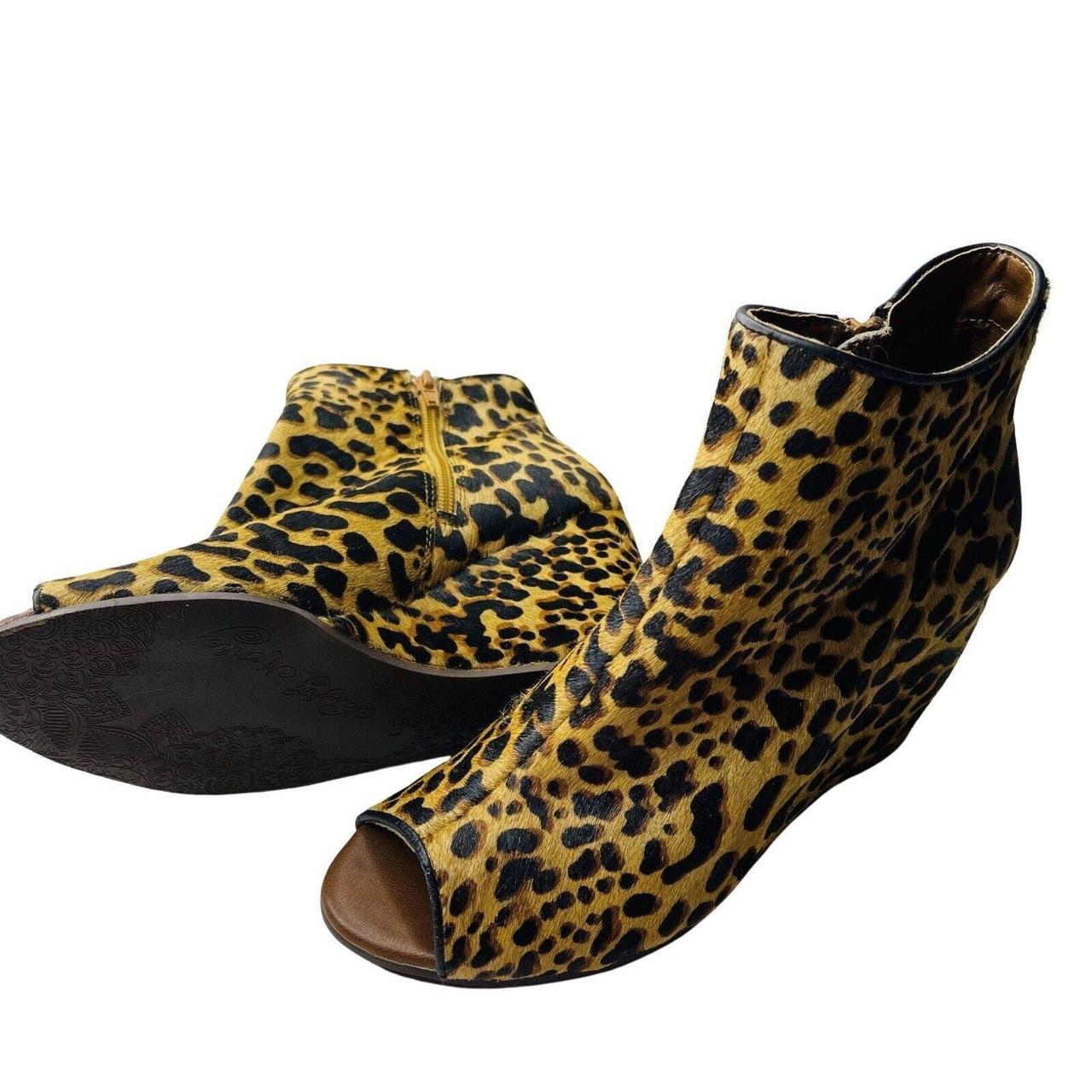 Naughty Monkey Women s 9 Kuda Cheetah Print Calf