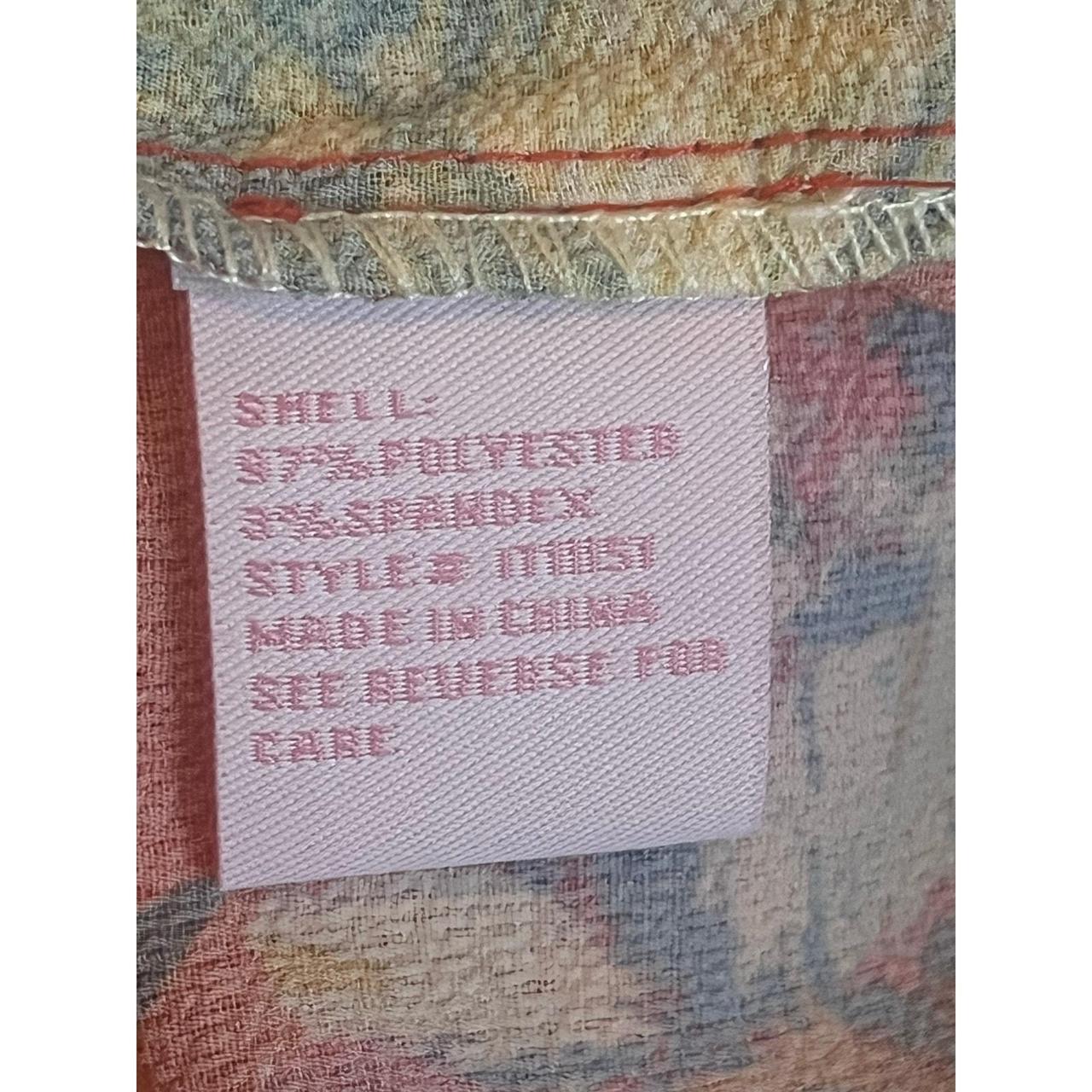 Source Unknown Women's Blouse - Red/Multi - M – W… - image 5