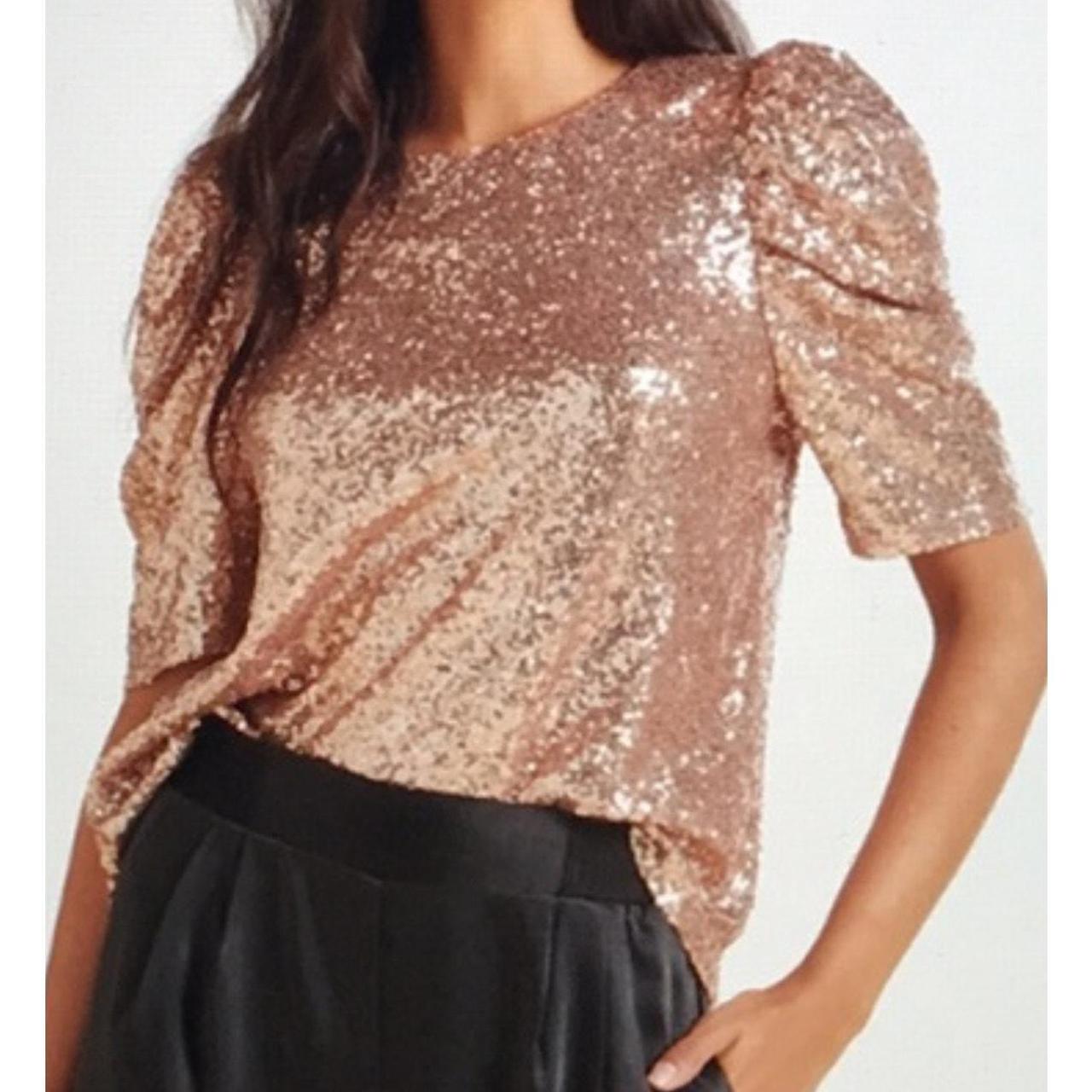 Source Unknown Women's Blouse - Gold - S – Women'… - image 1