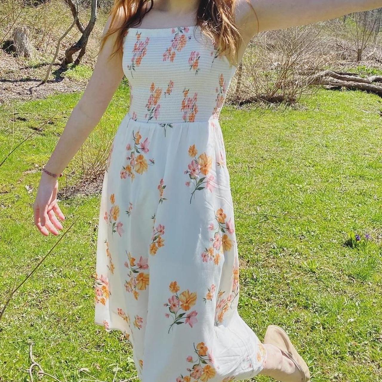 Old navy hotsell white floral dress