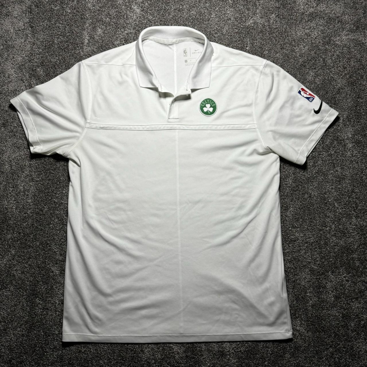 nike celtics polo