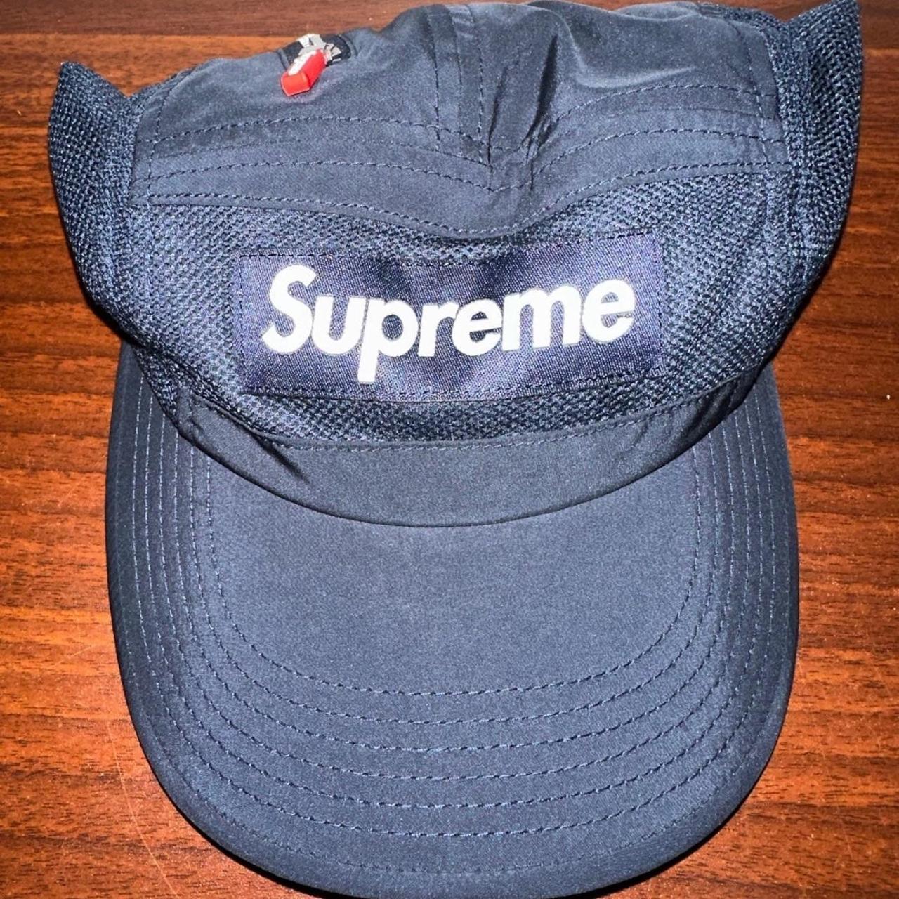 Supreme cheap navy hat