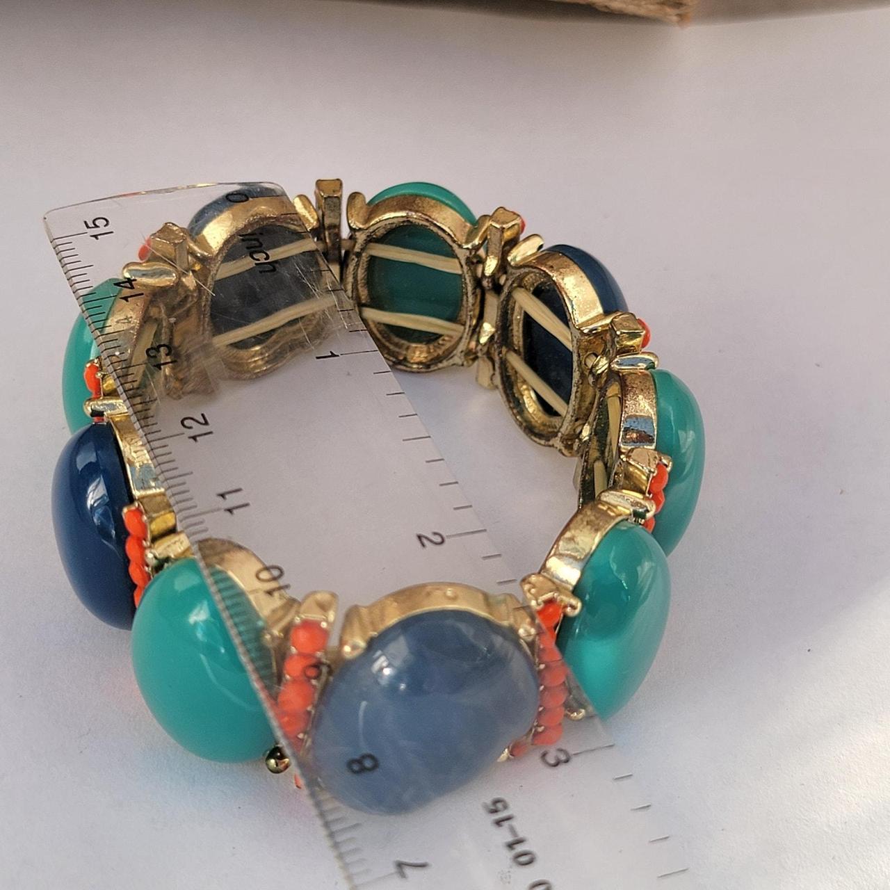 Source Unknown Women's Bracelet - Multi – Vibrant… - image 1