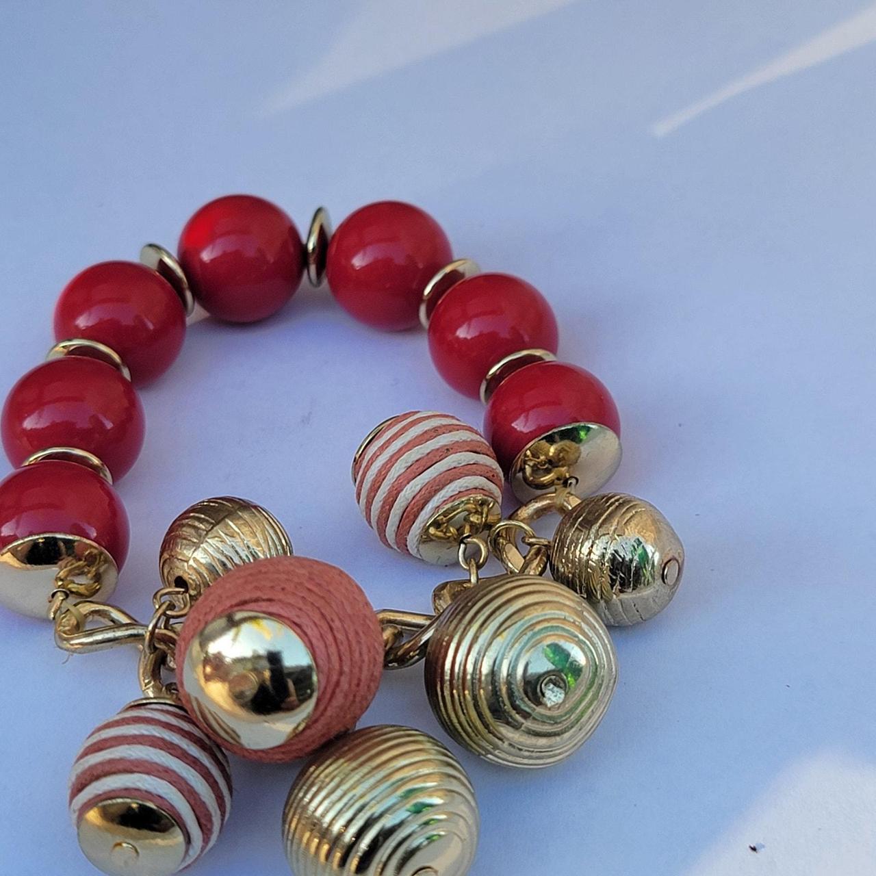 Source Unknown Women's Bracelet - Red – Fun and v… - image 2