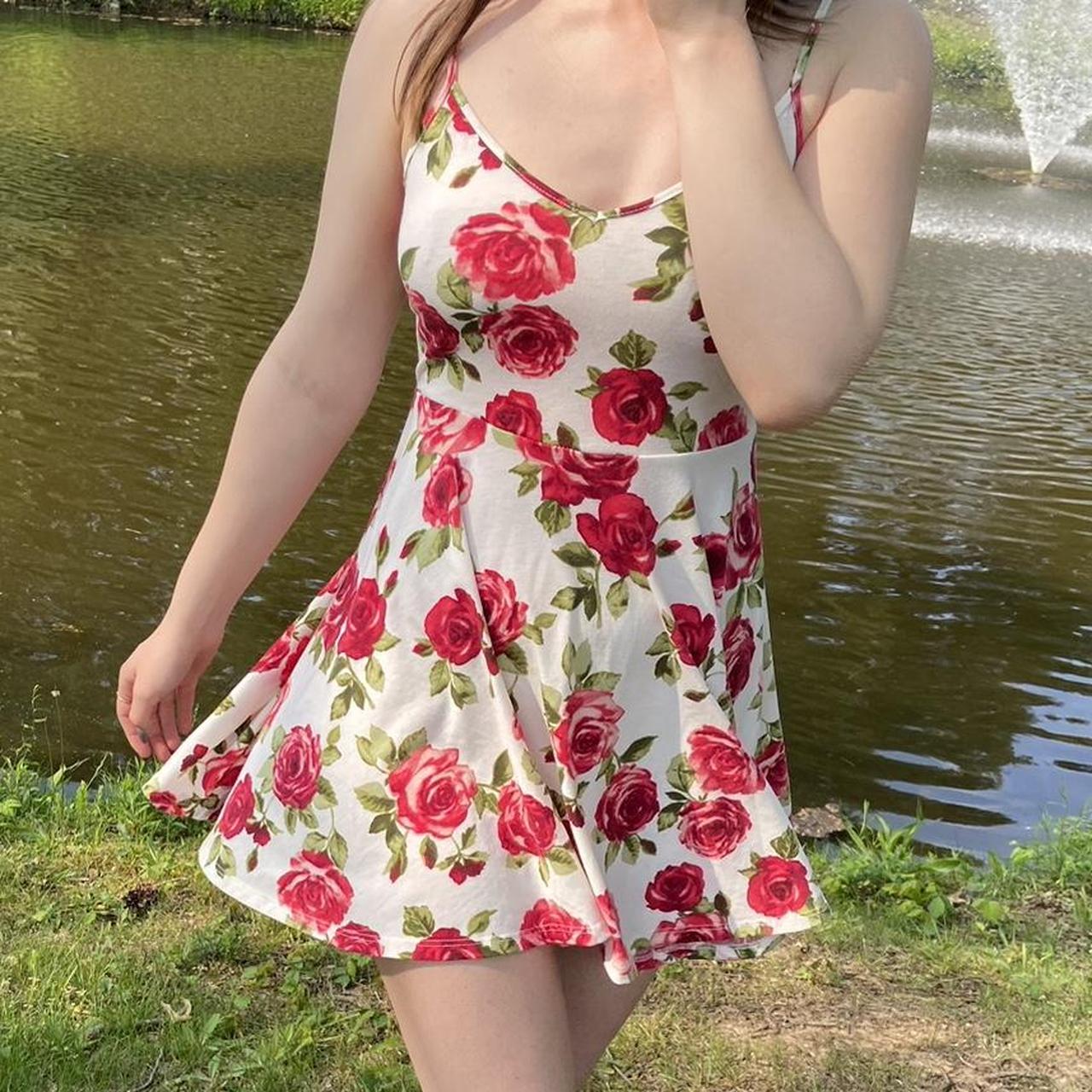 Forever 21 rose outlet dress