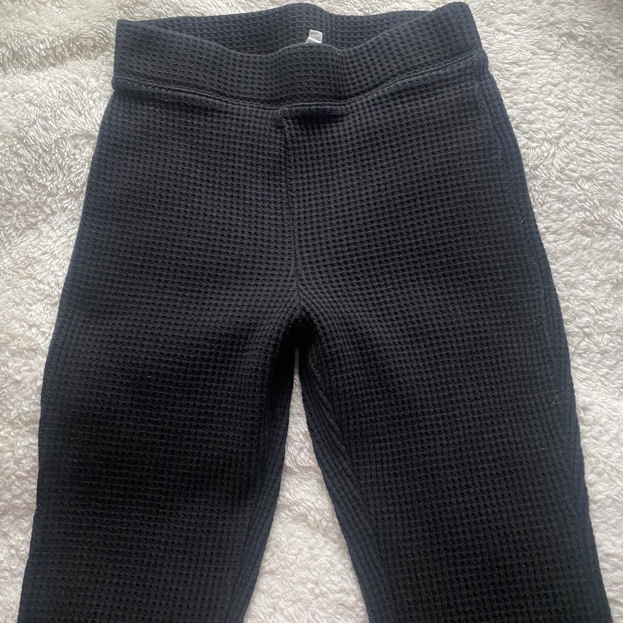 aerie waffle flare pants
