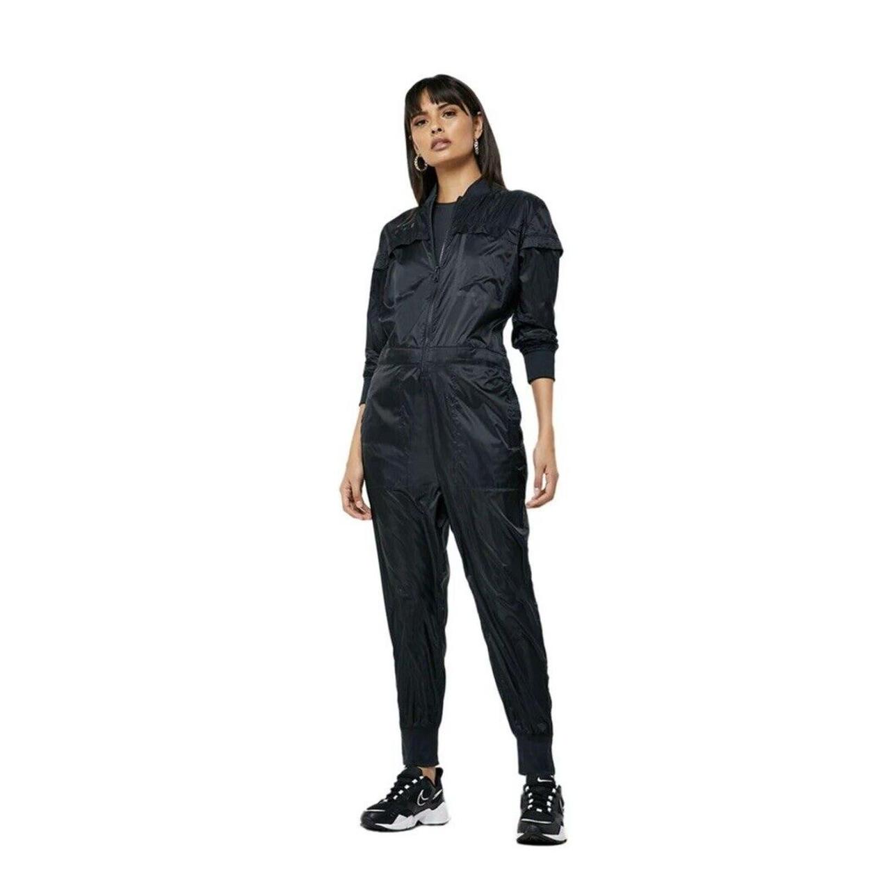 Nike Women's Size Small Futura Air Jumpsuit Active - Depop