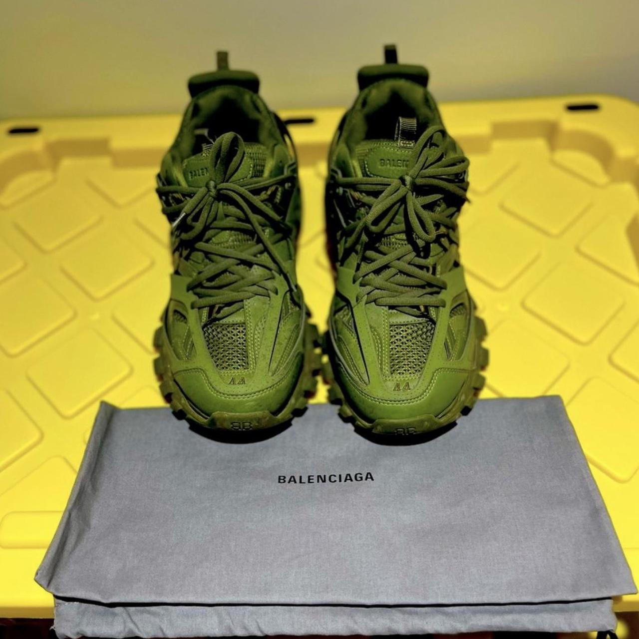 Balenciaga dark store green